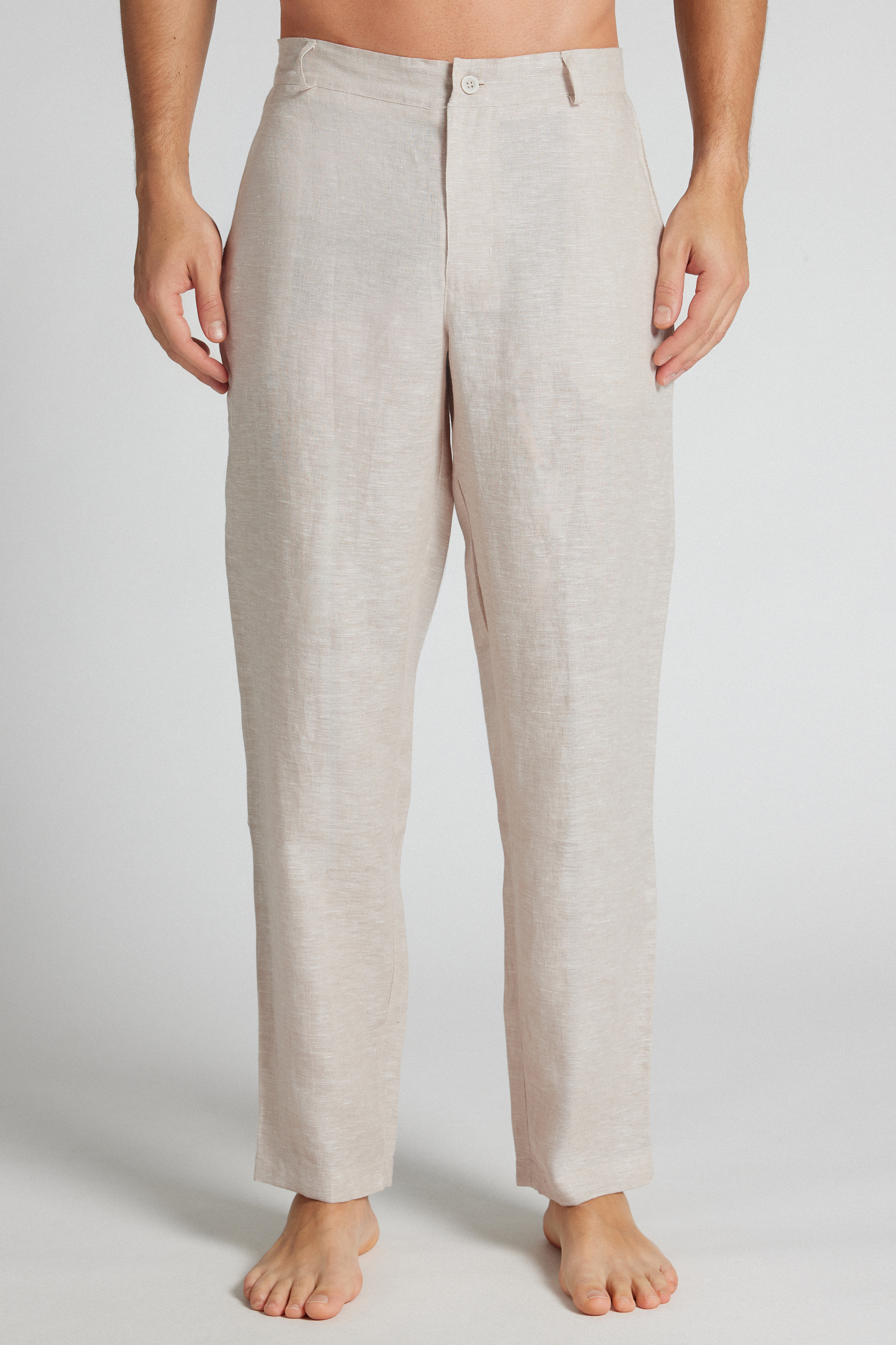 Pantaloni Lunghi in 100% Lino