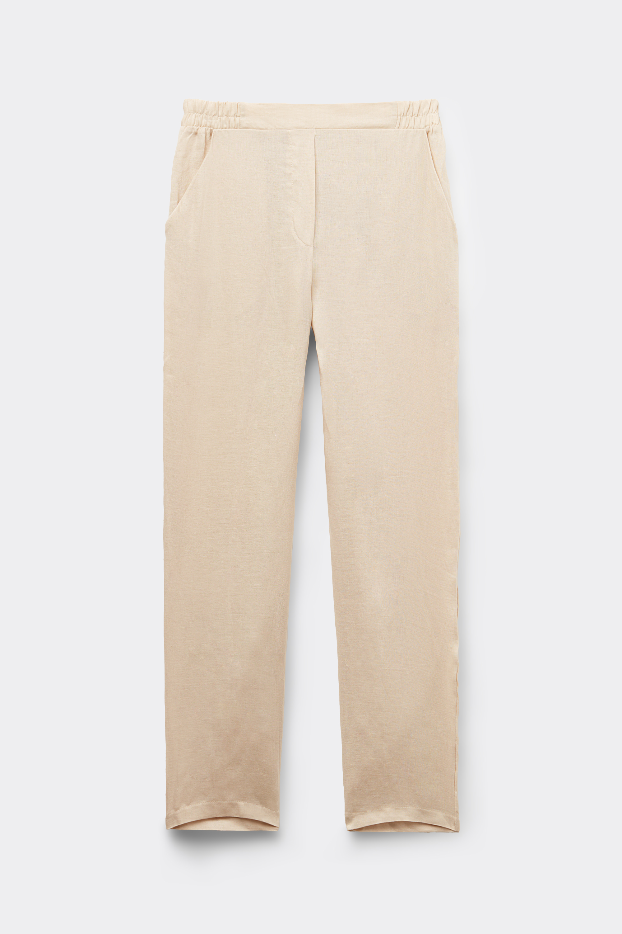 Pantalone in Tela di Lino The Pure Linen