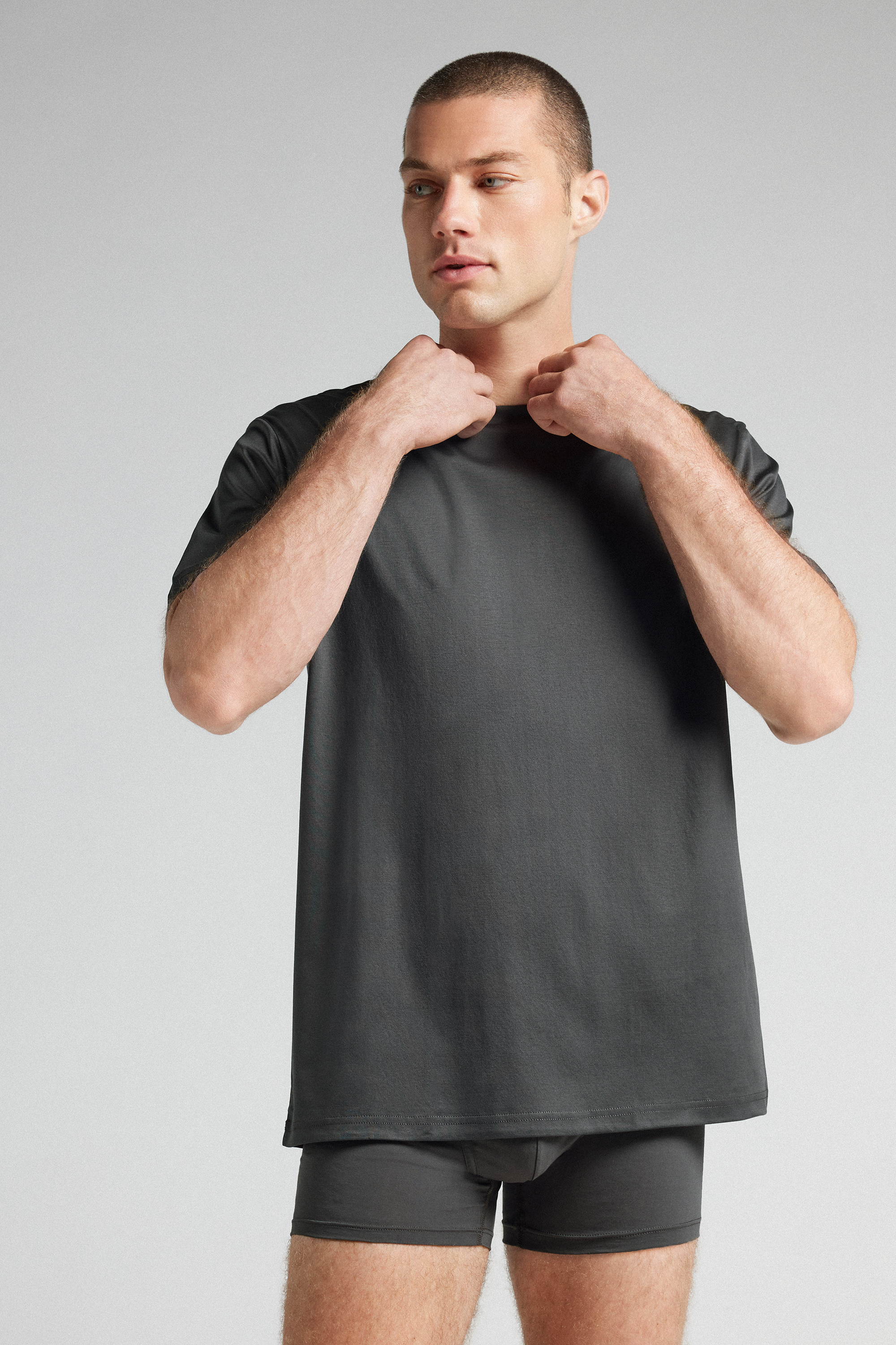 T-shirt in Cotone Mercerizzato filo Premium
