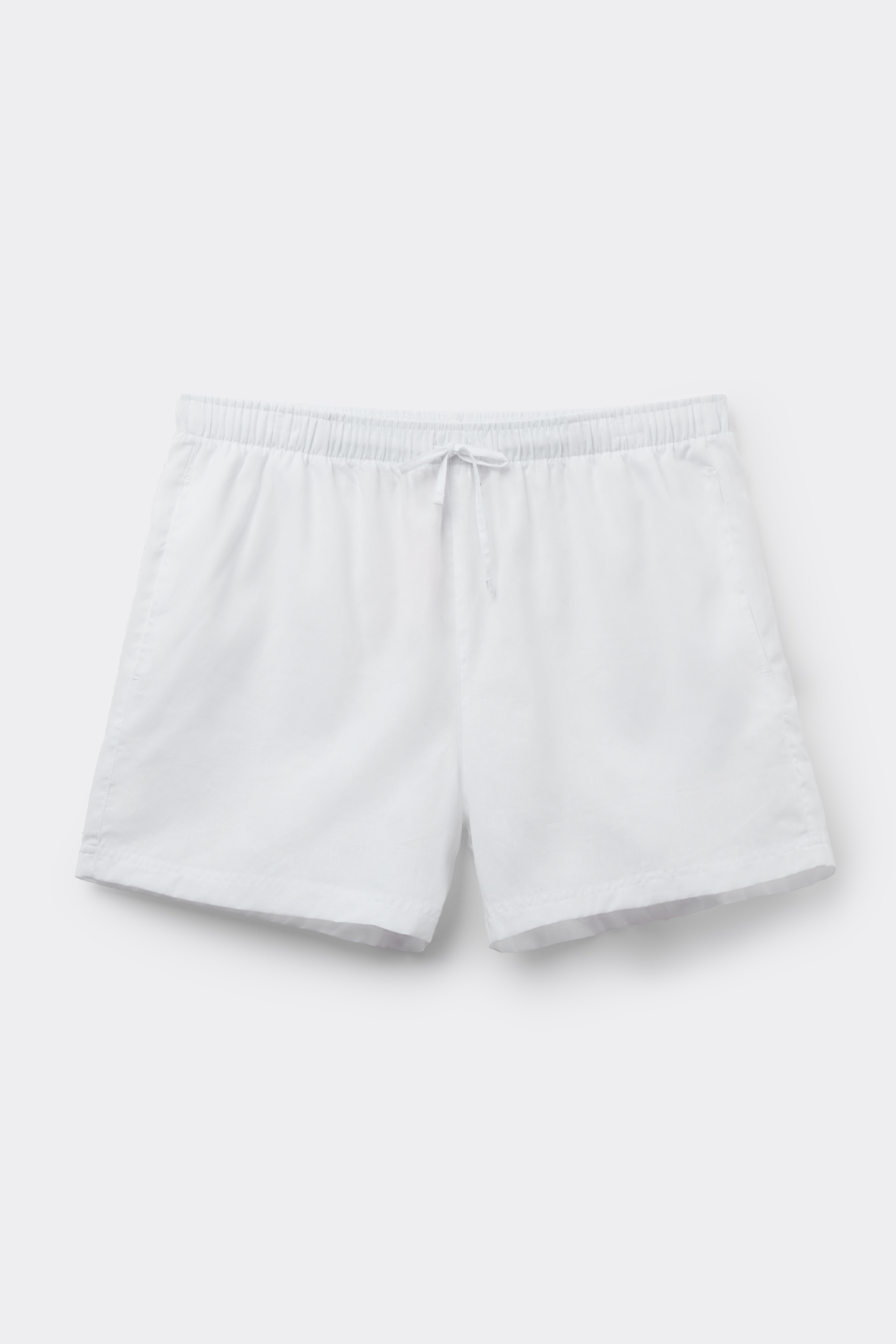Pantaloni Corti Lino e Cotone Uomo
