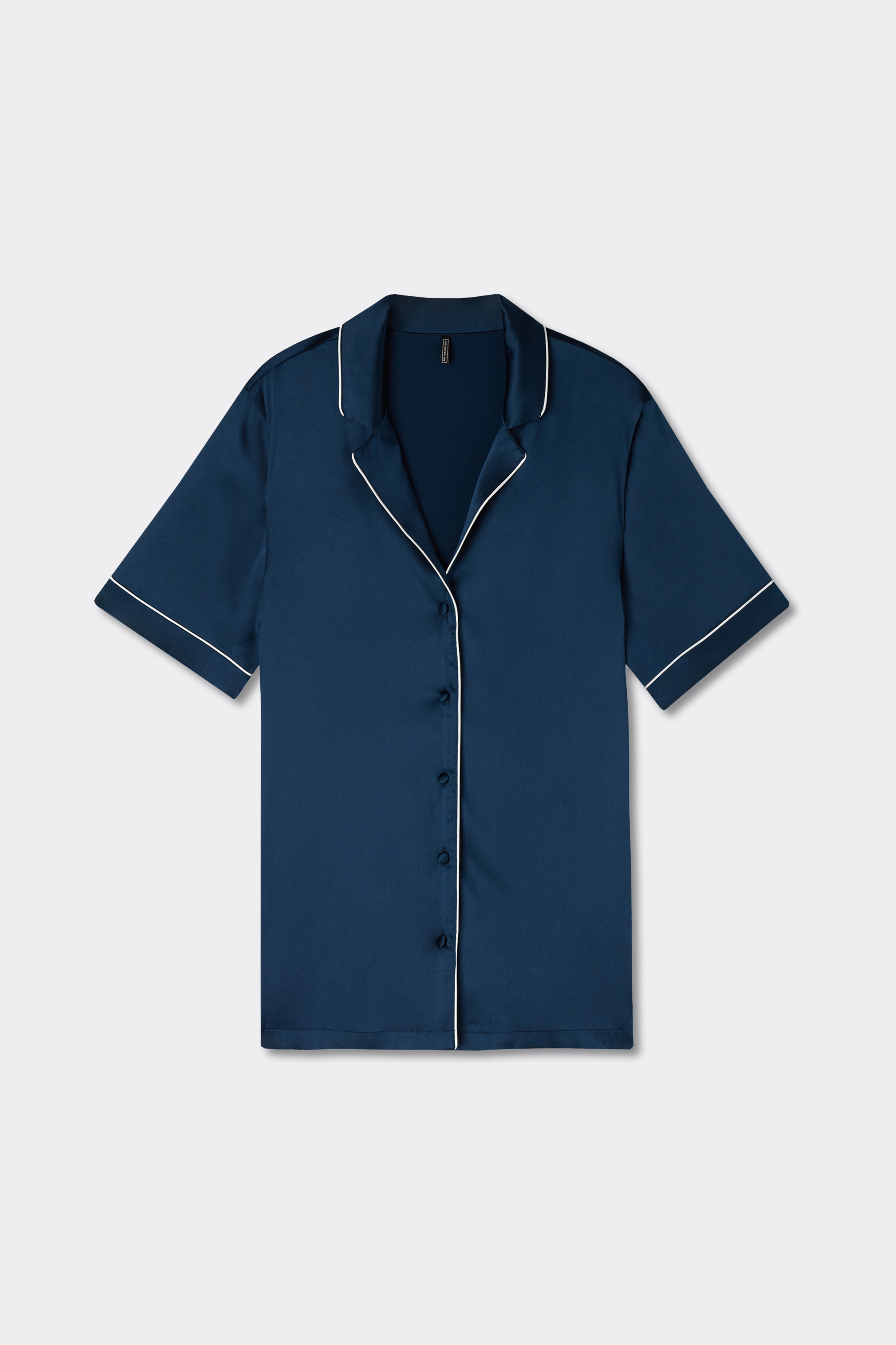 Camicia Maniche Corte in Seta Taglio Uomo