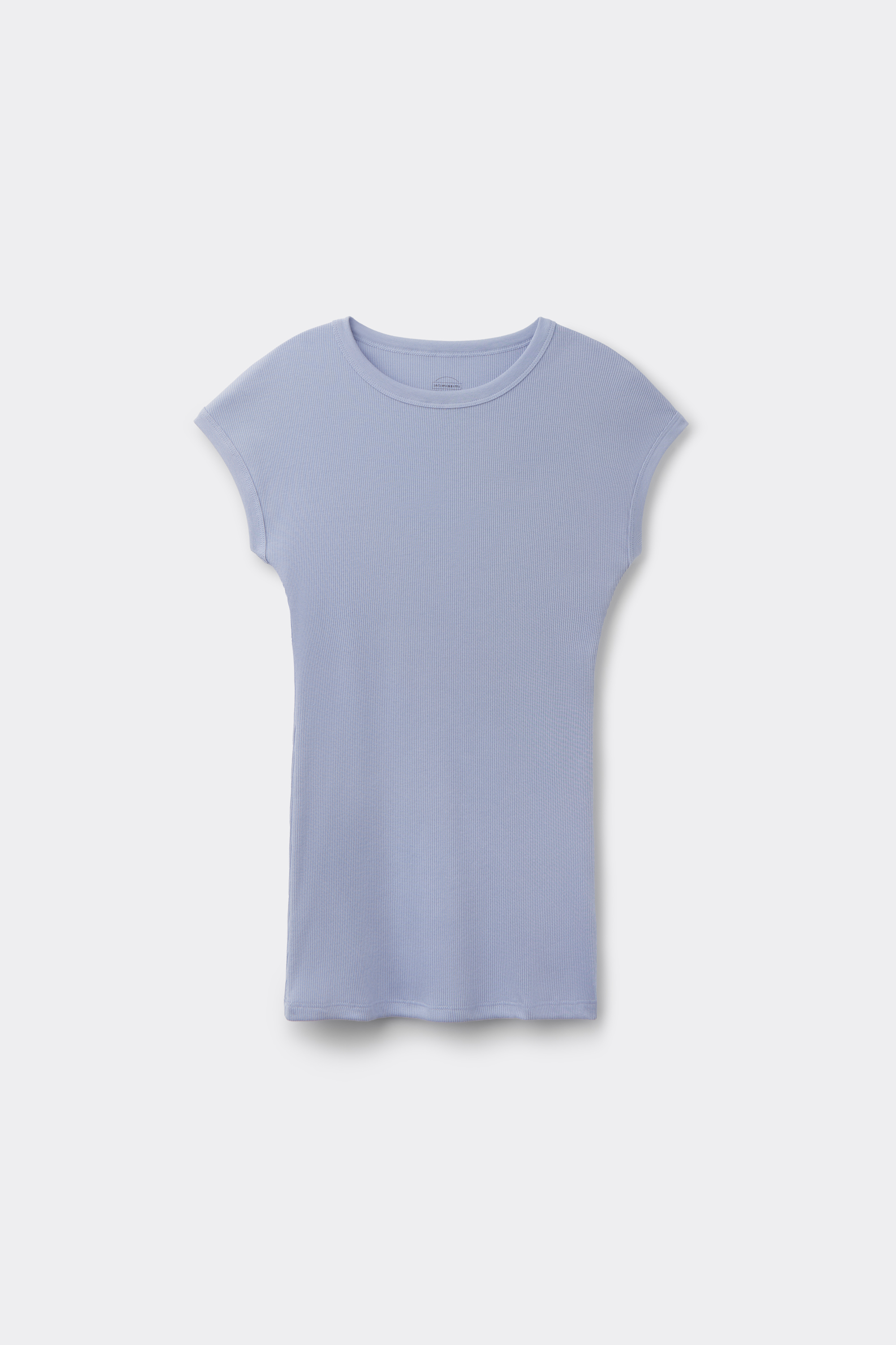 Maglia Manica Corta in Cotone Superior a Costine