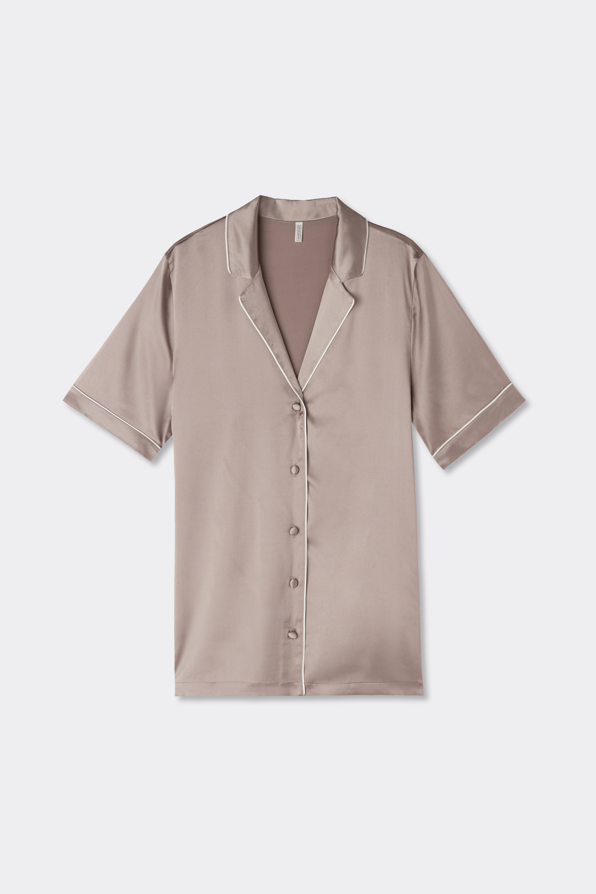 Camicia Maniche Corte in Seta Taglio Uomo