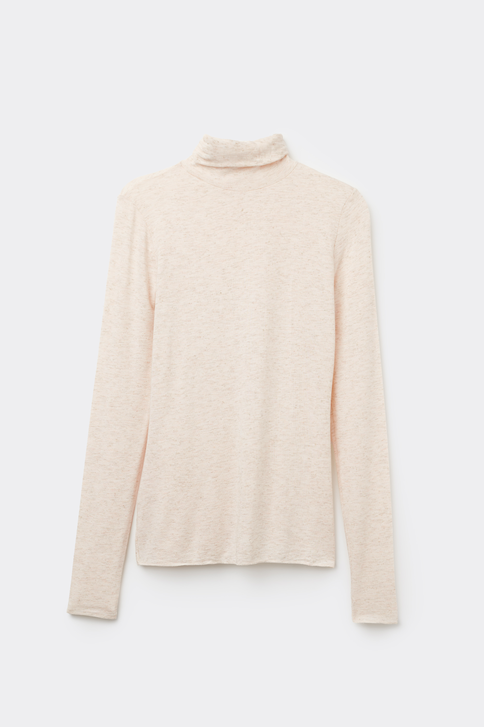 Maglia Collo Alto in Modal Light con Cashmere Lam&egrave;