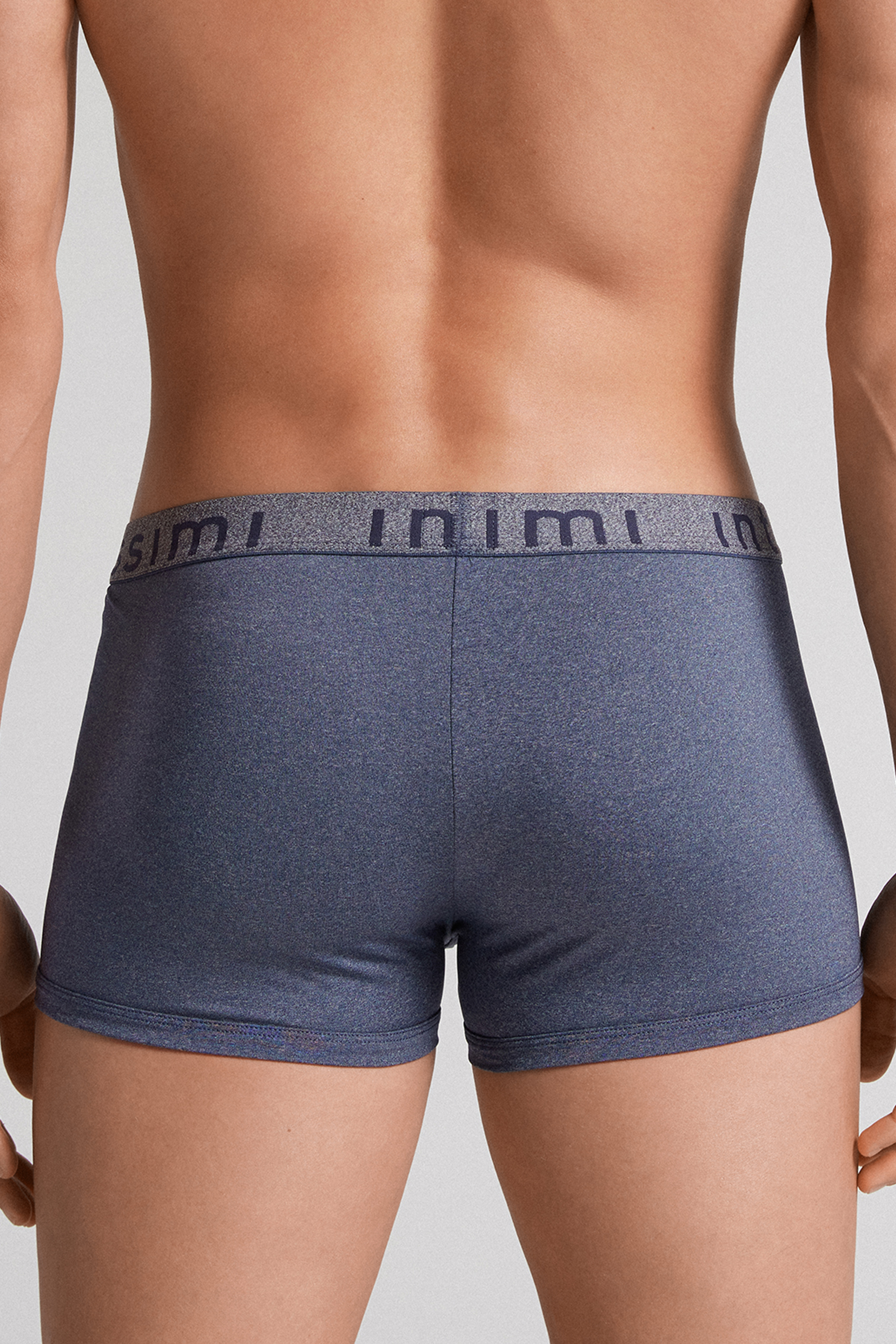 Boxer in Microfibra con Logo