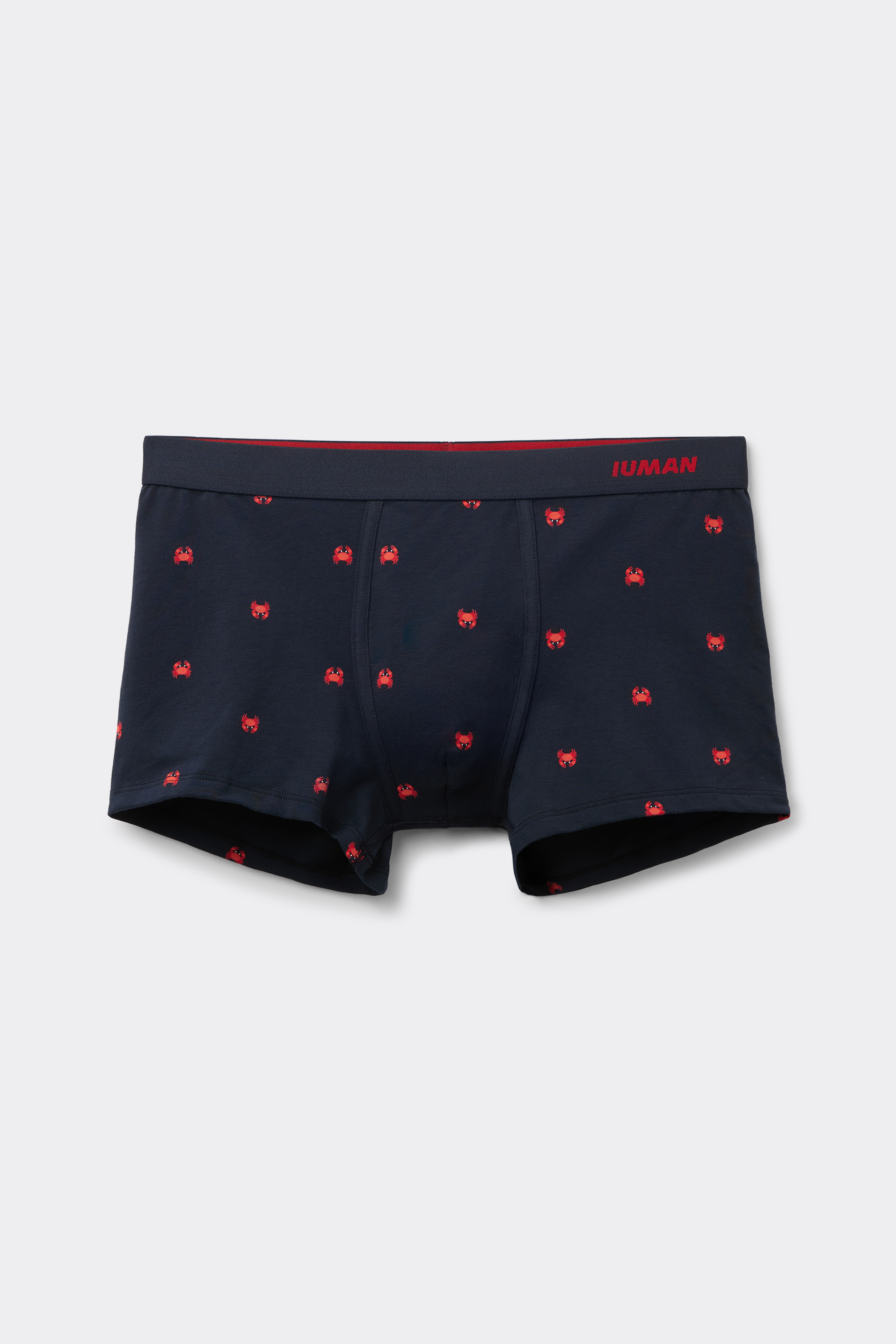 Boxer Cotone Superior Stampa Granchio