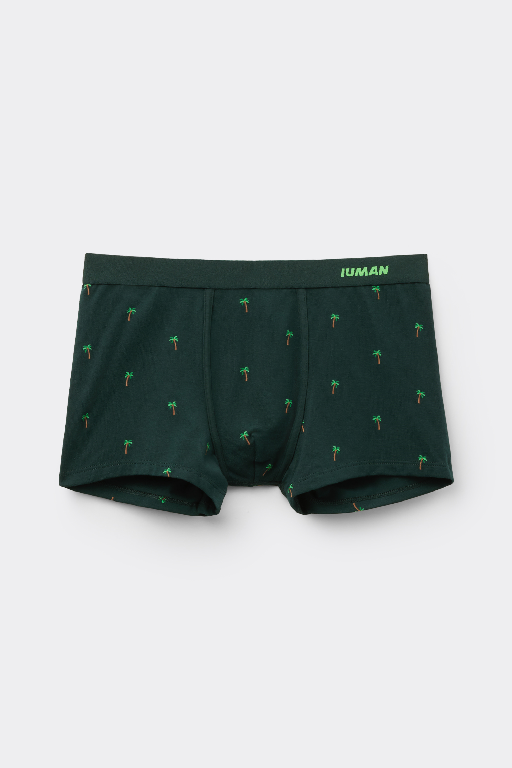 Boxer Cotone Superior Stampa Palma