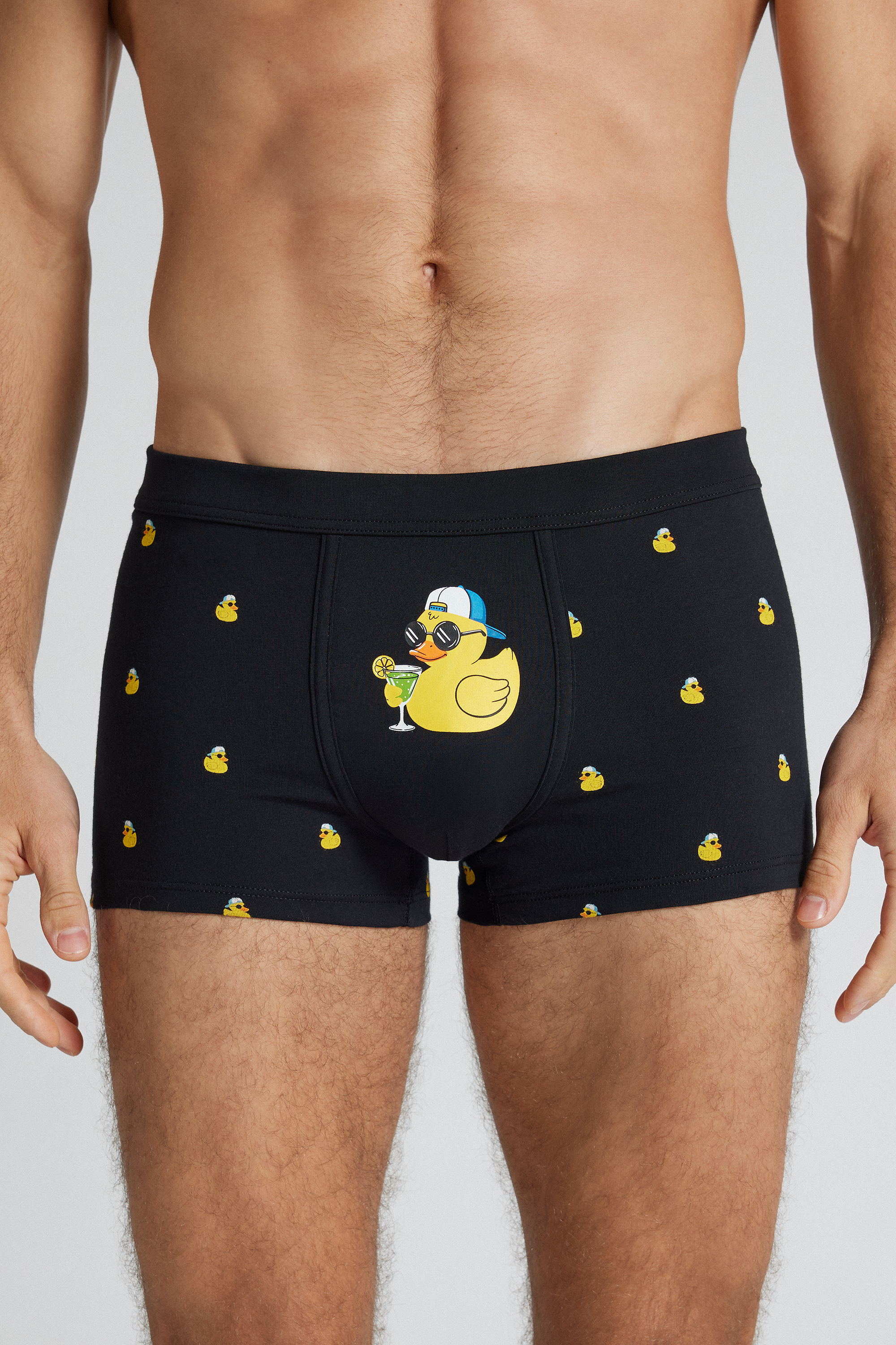 Boxer Cotone Superior Stampa Paperella