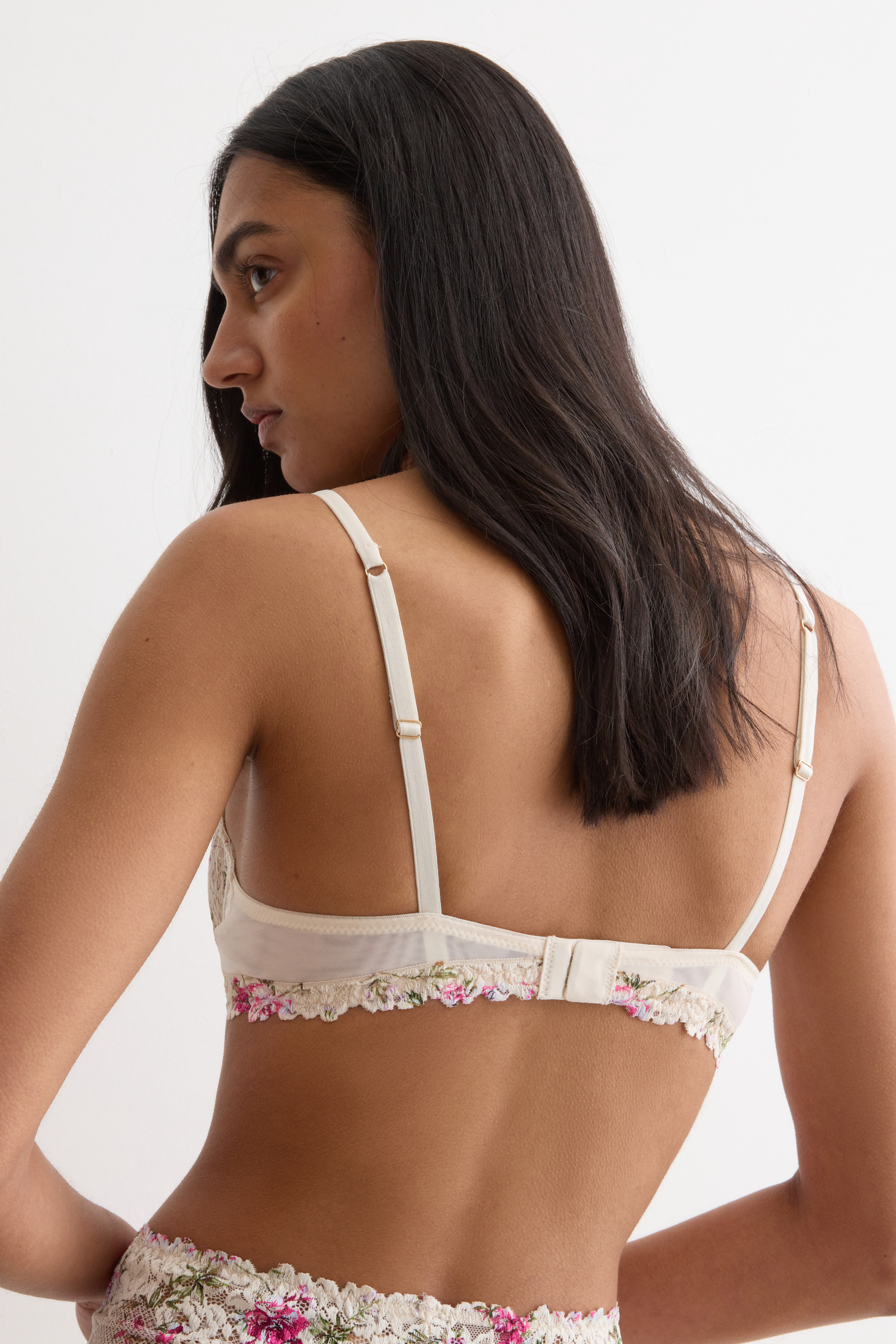 Reggiseno Balconcino Denise Stampa Pretty Flowers