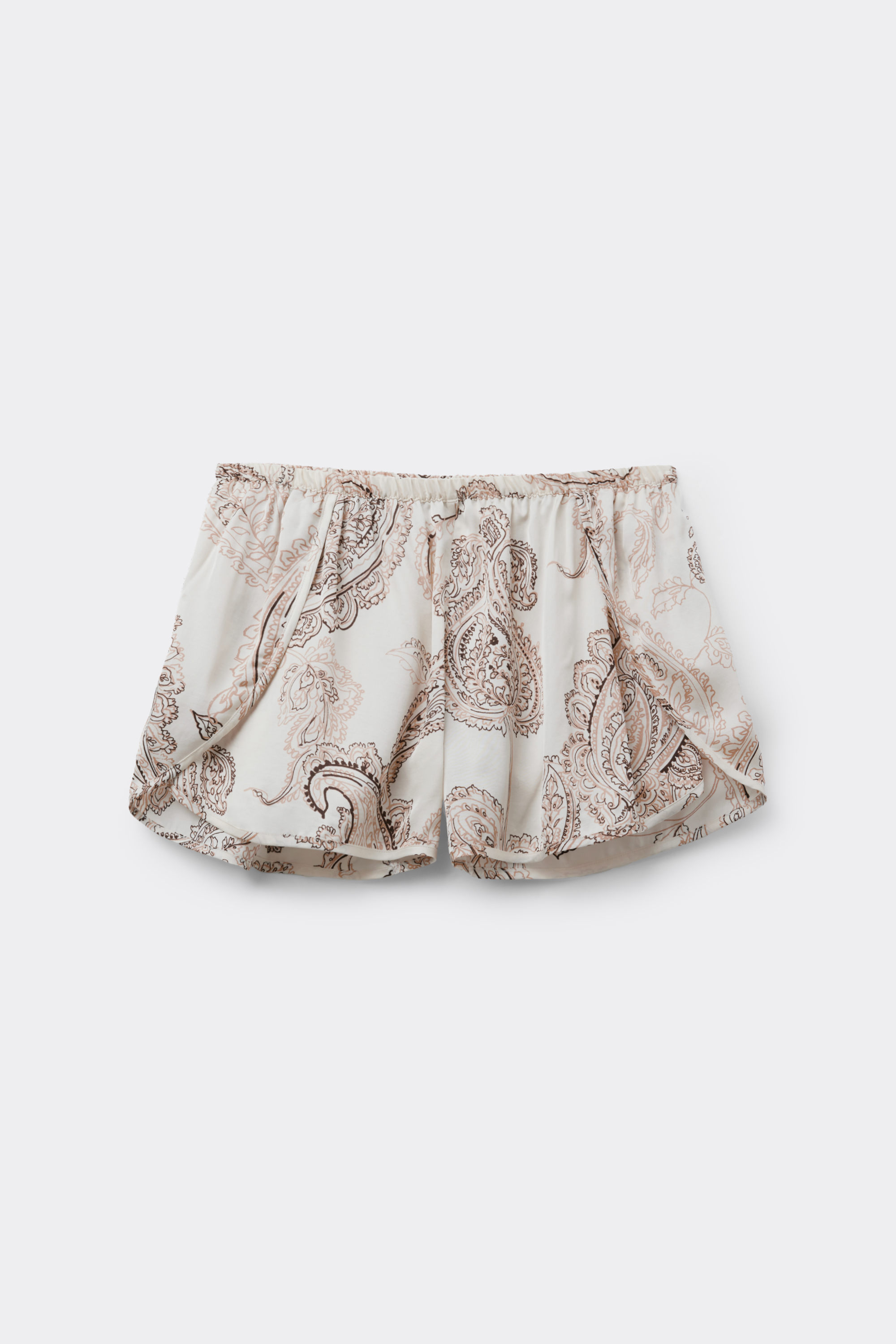 Pantaloncino in Raso di Viscosa Get Noticed