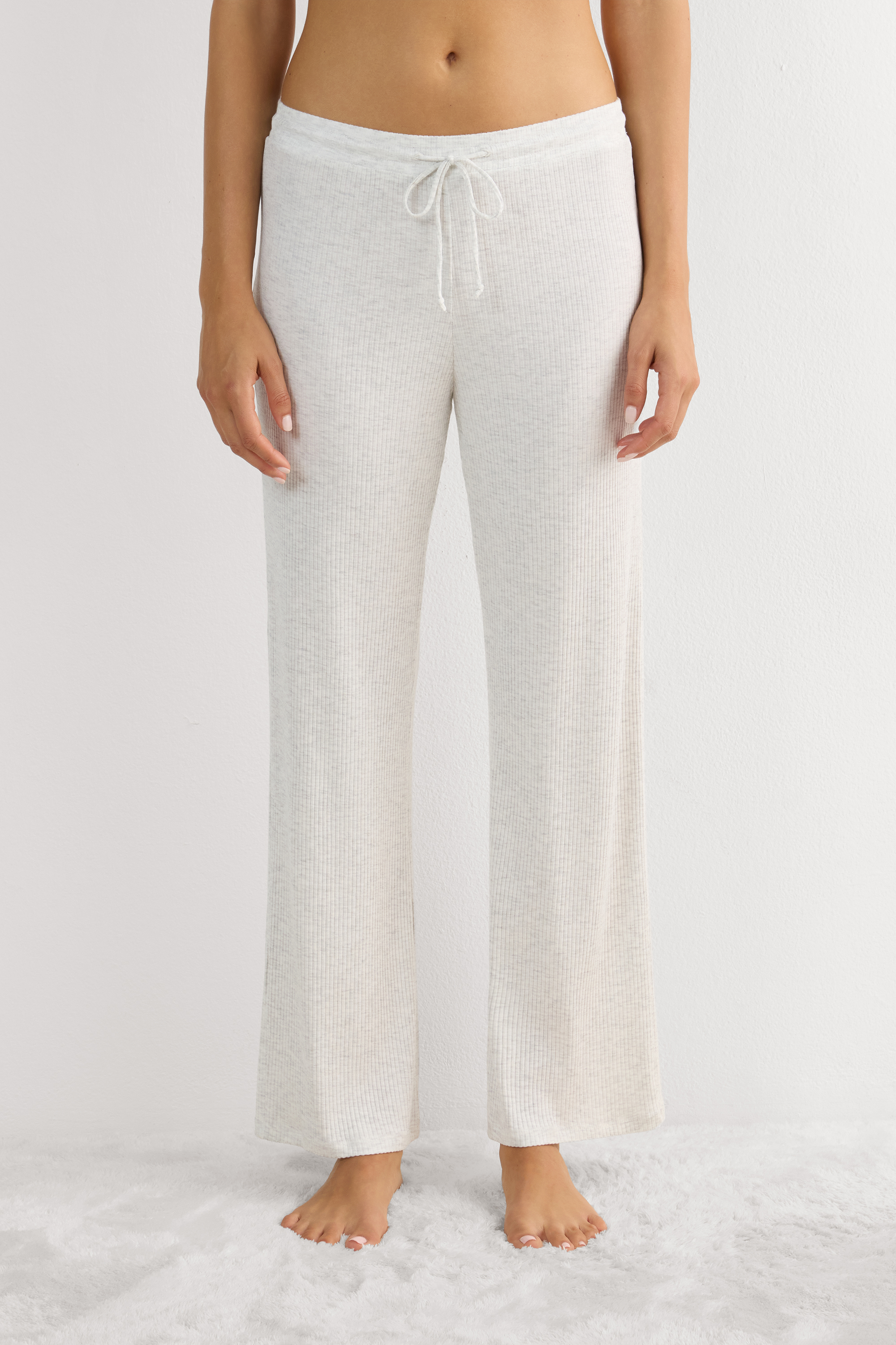 Pantalone Lungo a Palazzo in Modal Chic Comfort