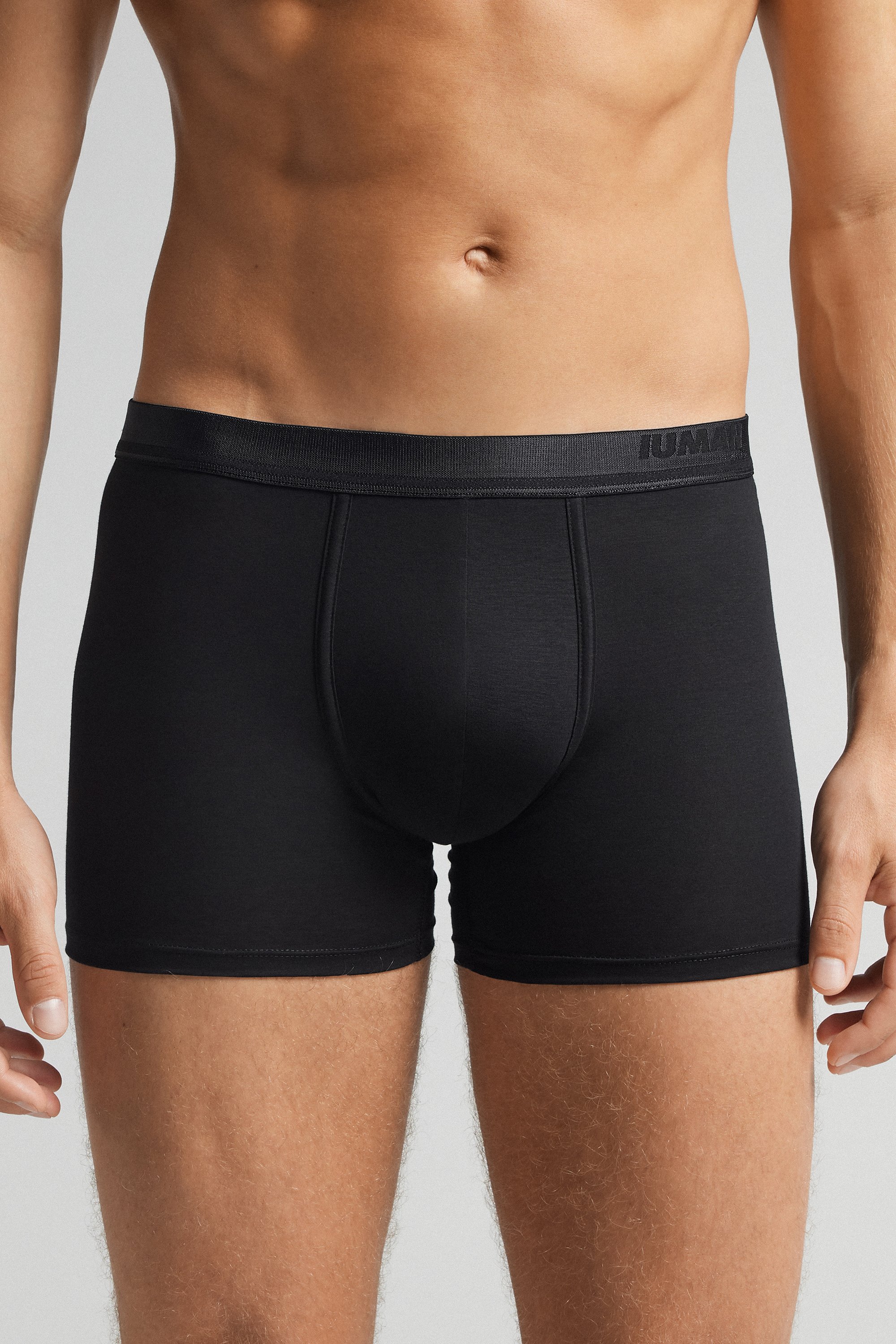 Boxer in Cotone Mercerizzato filo Premium con Logo