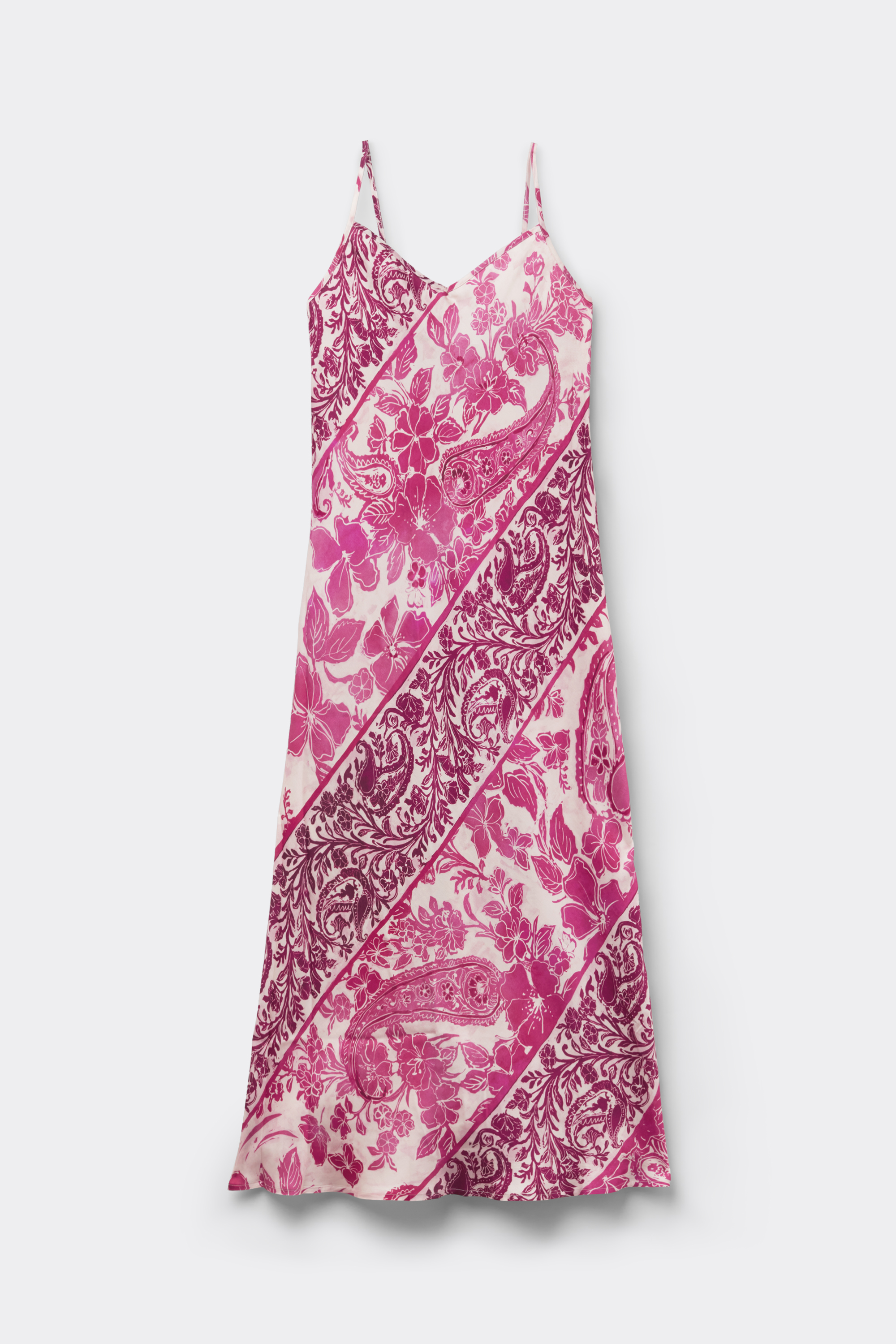 Sottoveste Lunga in Raso di Viscosa Brighten Your Day