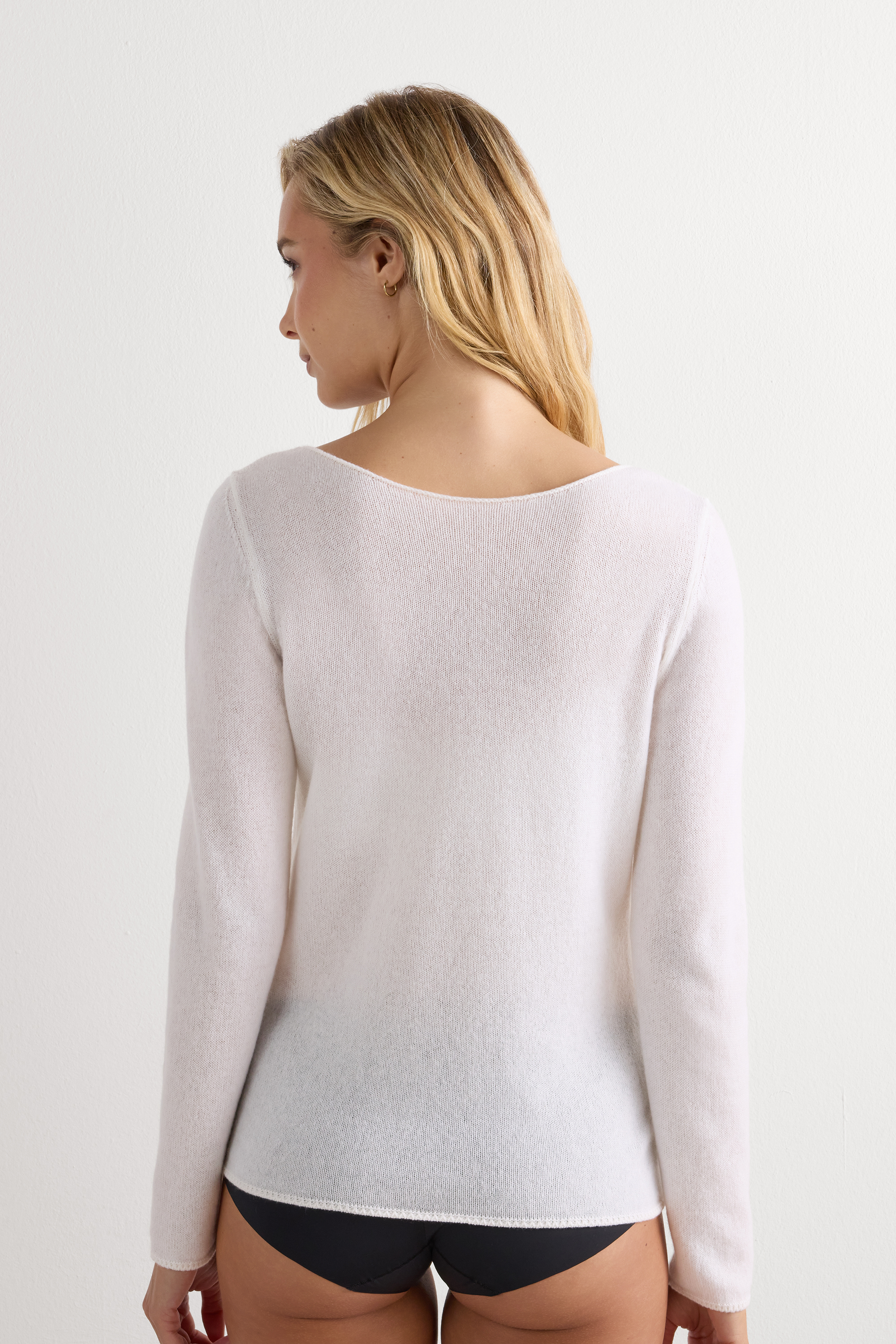 Maglia Manica Lunga 100% Cashmere