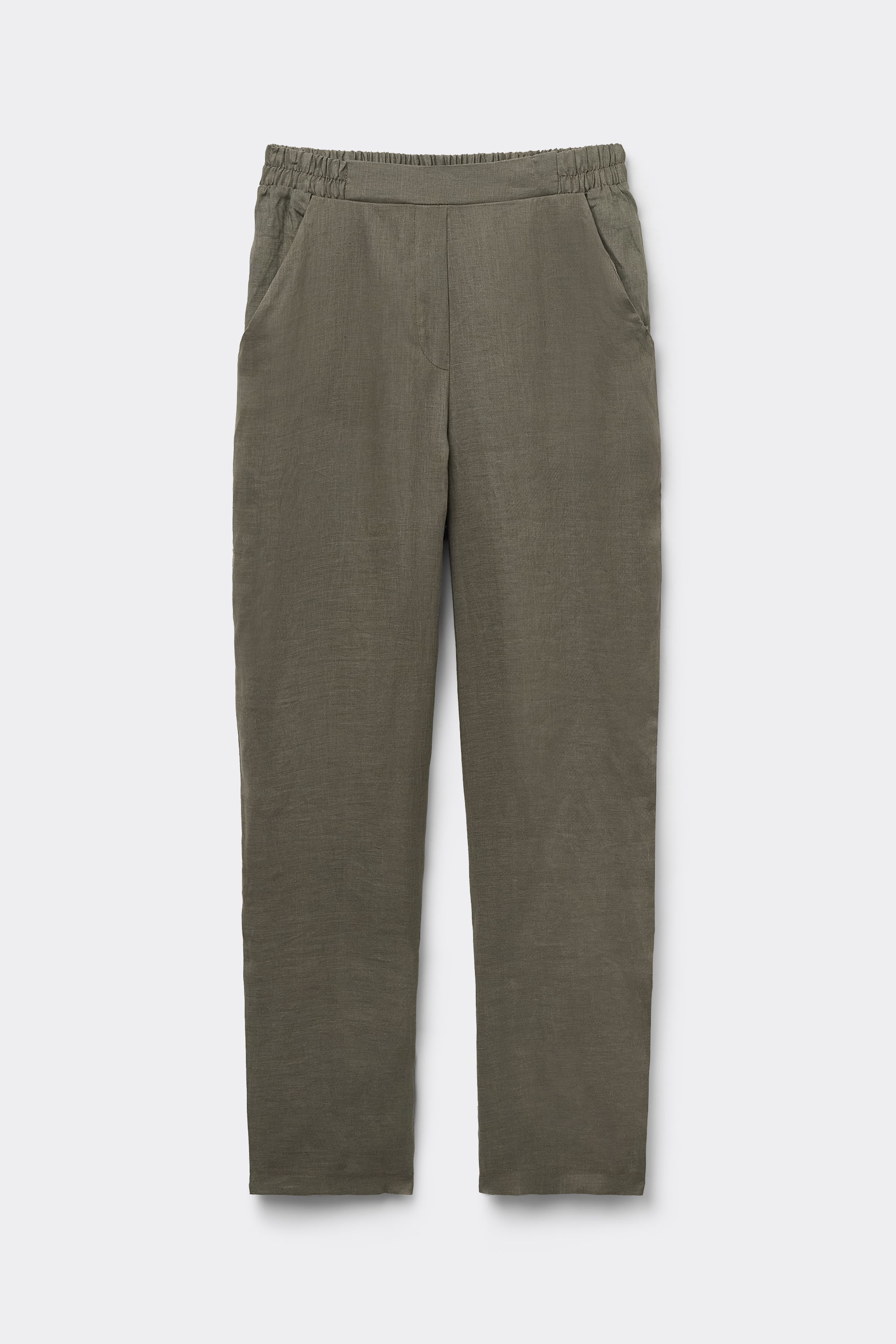 Pantalone in Tela di Lino The Pure Linen