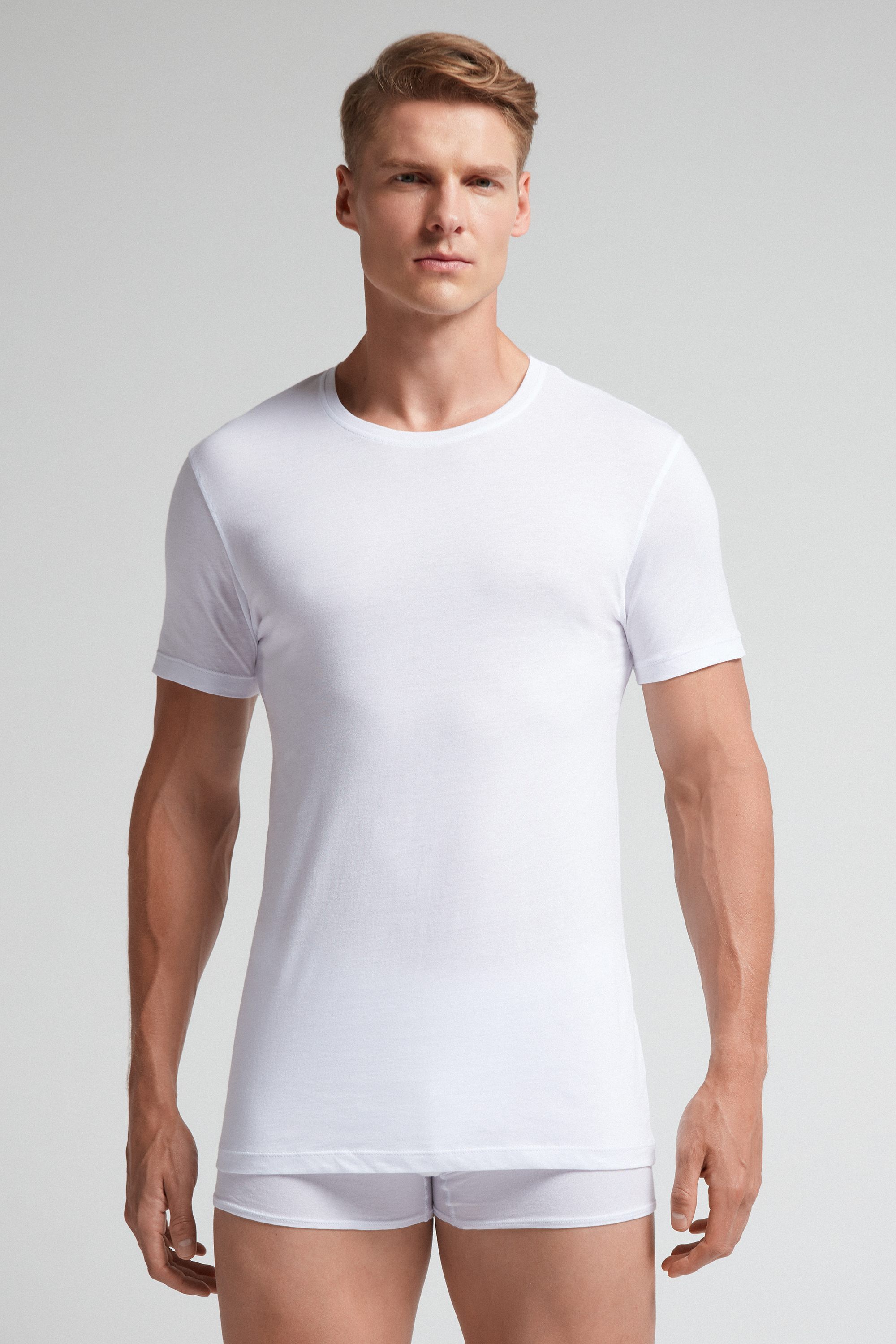 T-shirt in Cotone Superior Extrafine