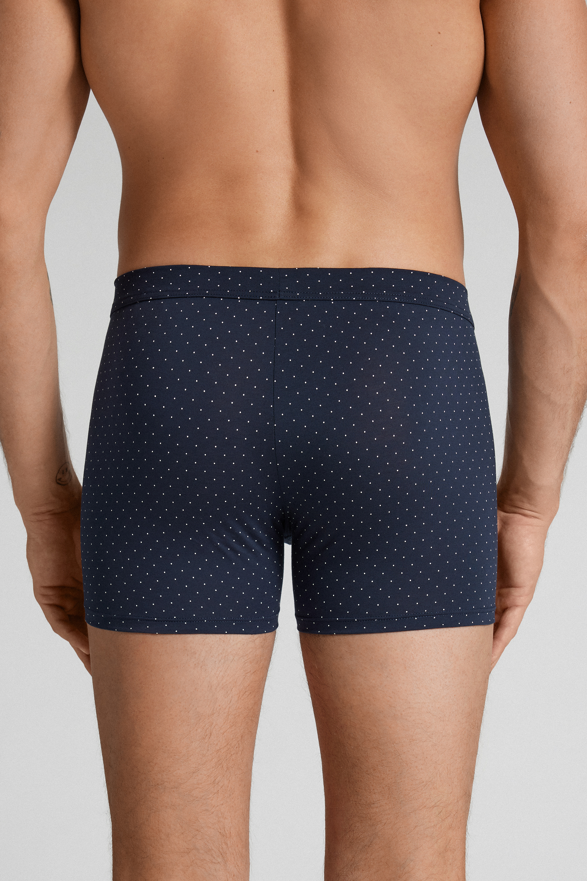 Boxer Cotone Mercerizzato filo Premium Stampa Pois