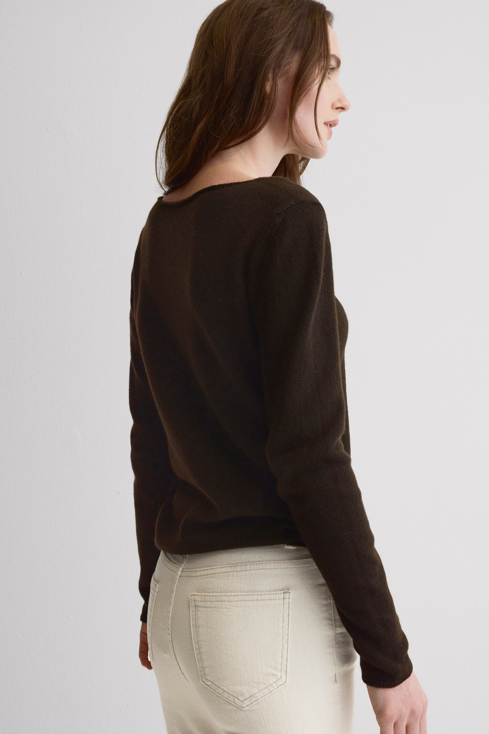 Maglia Manica Lunga 100% Cashmere