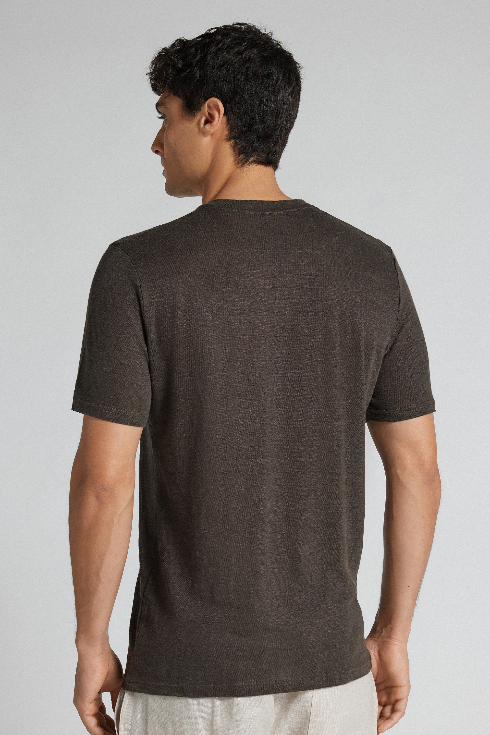T-Shirt in 100% Lino Soft