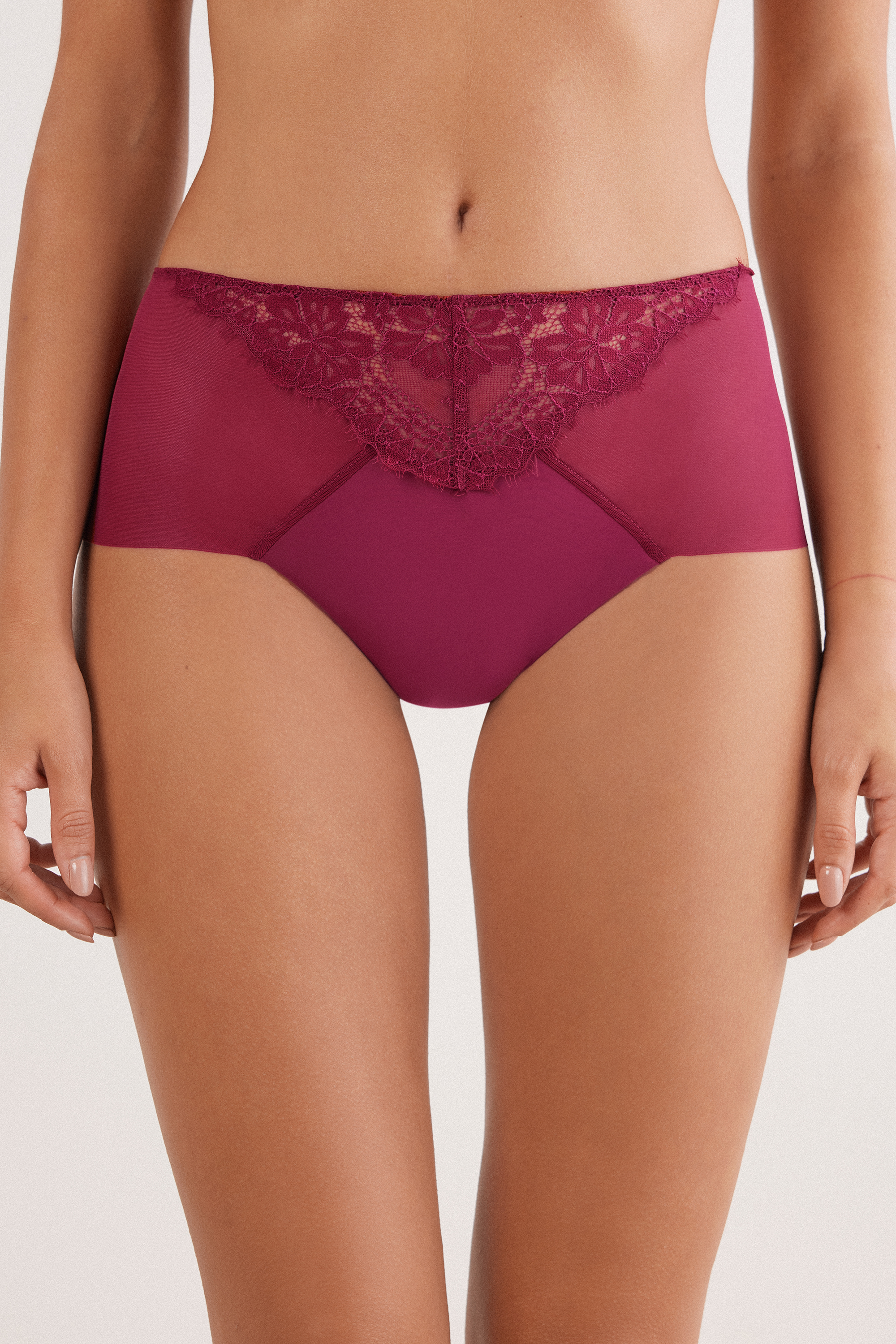 Culotte Brasiliana Vita Alta Sheer Glamour