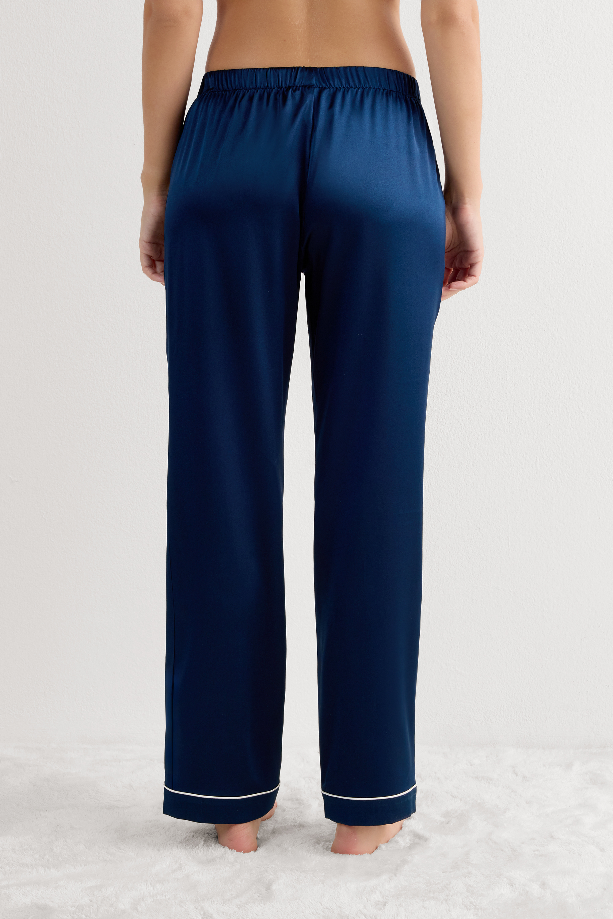 Pantalone lungo in Seta
