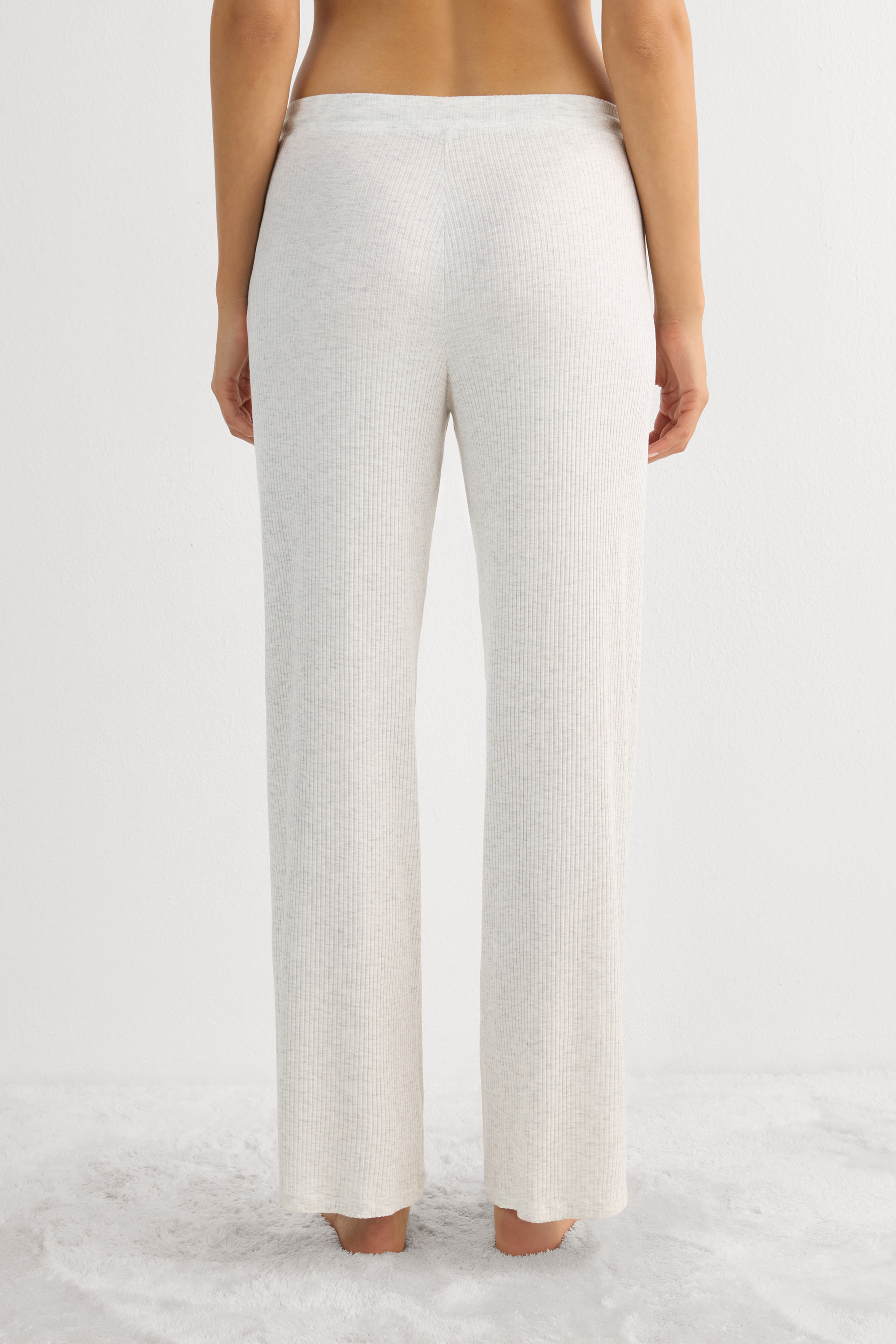 Pantalone Lungo a Palazzo in Modal Chic Comfort