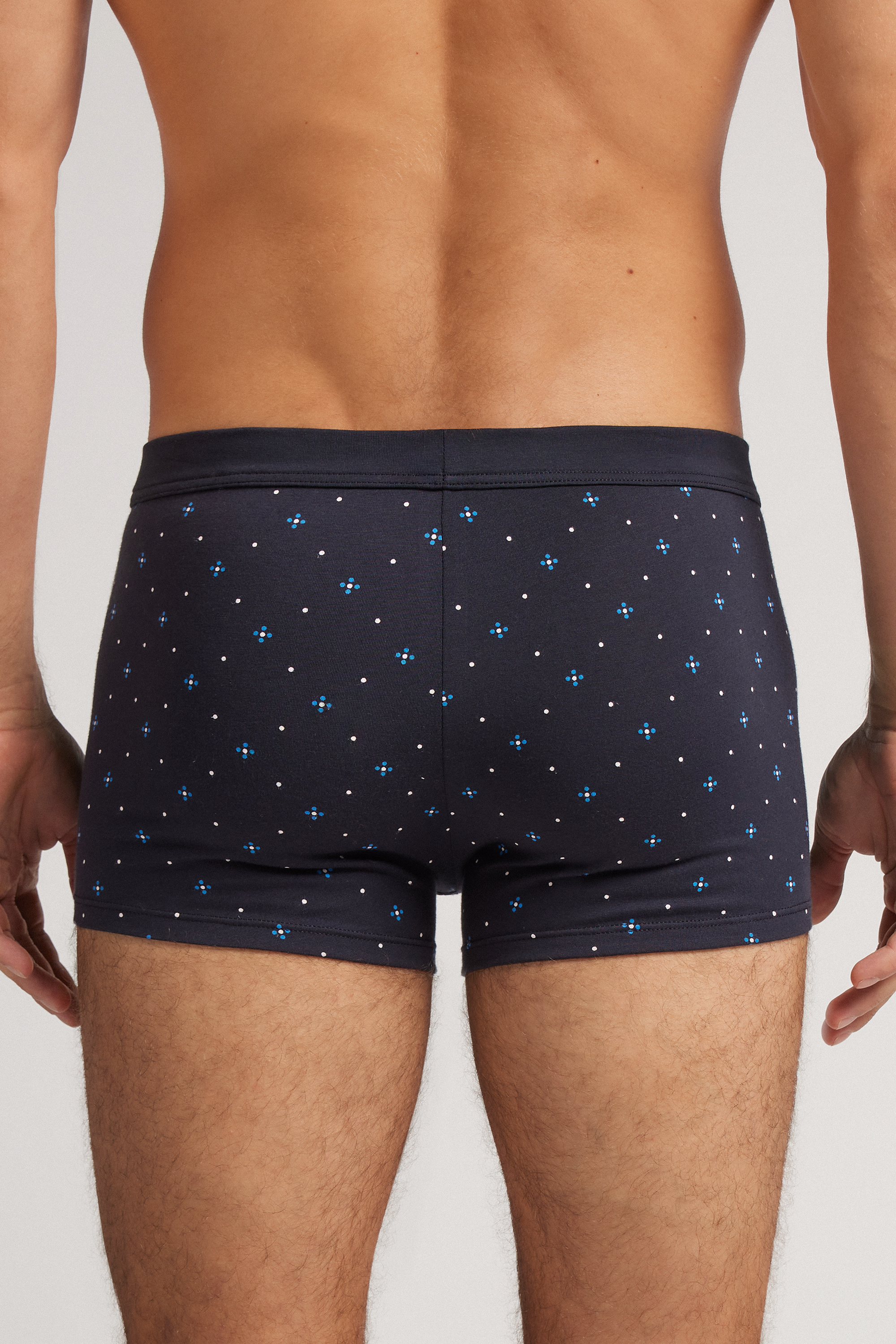 Boxer Cotone Superior Stampa Micro Fiore