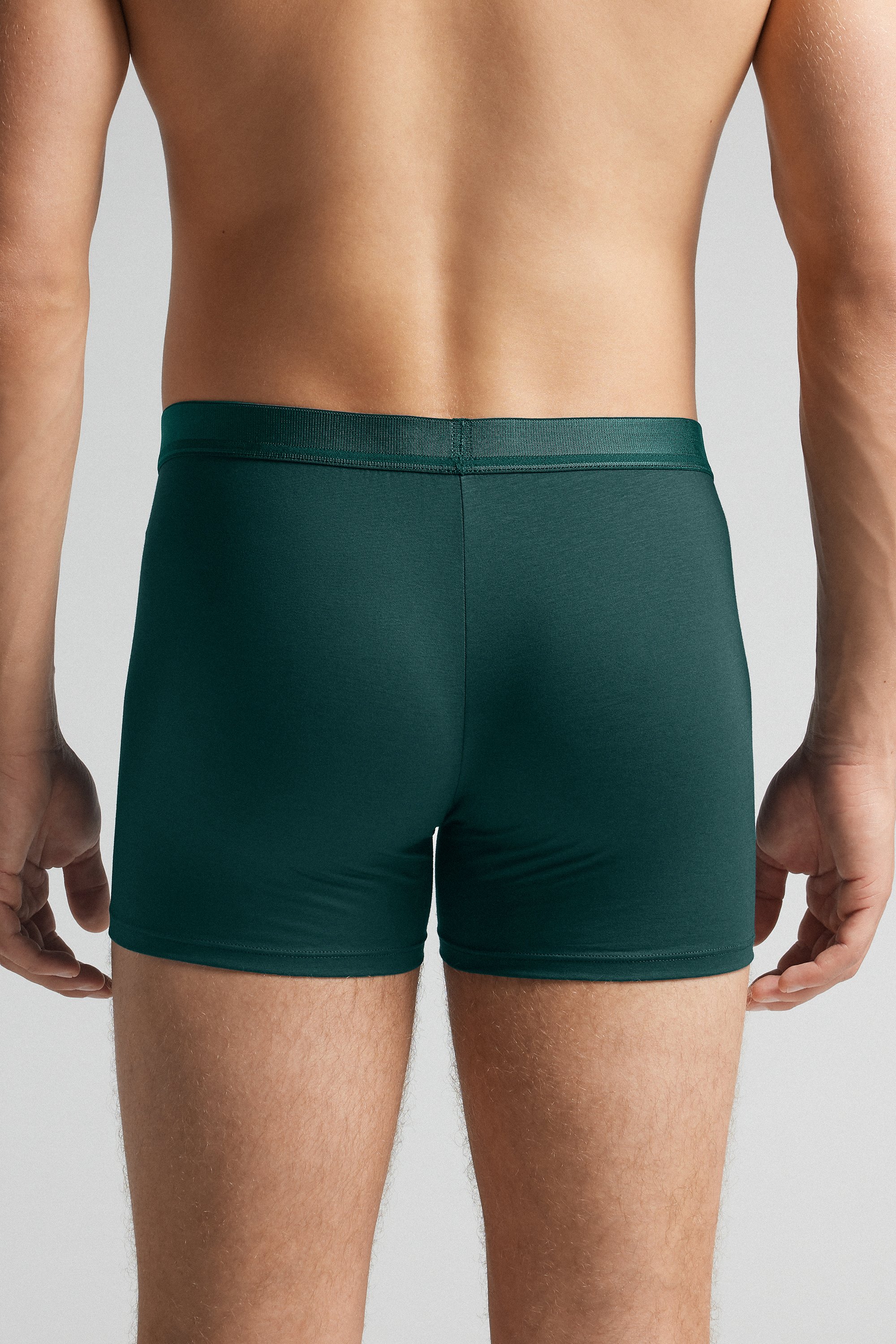 Boxer in Cotone Mercerizzato filo Premium con Logo