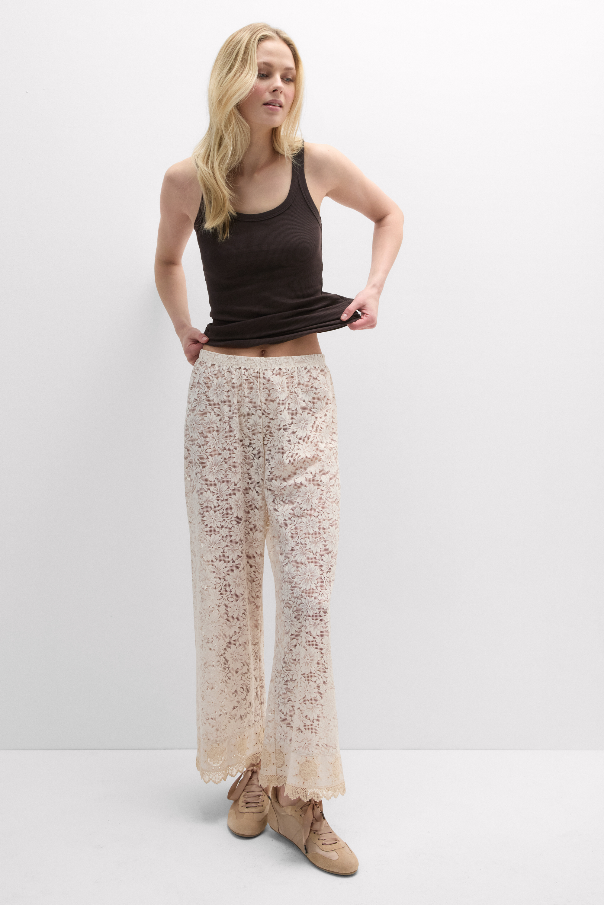Pantaloni Lunghi in Pizzo Midsummer Dream