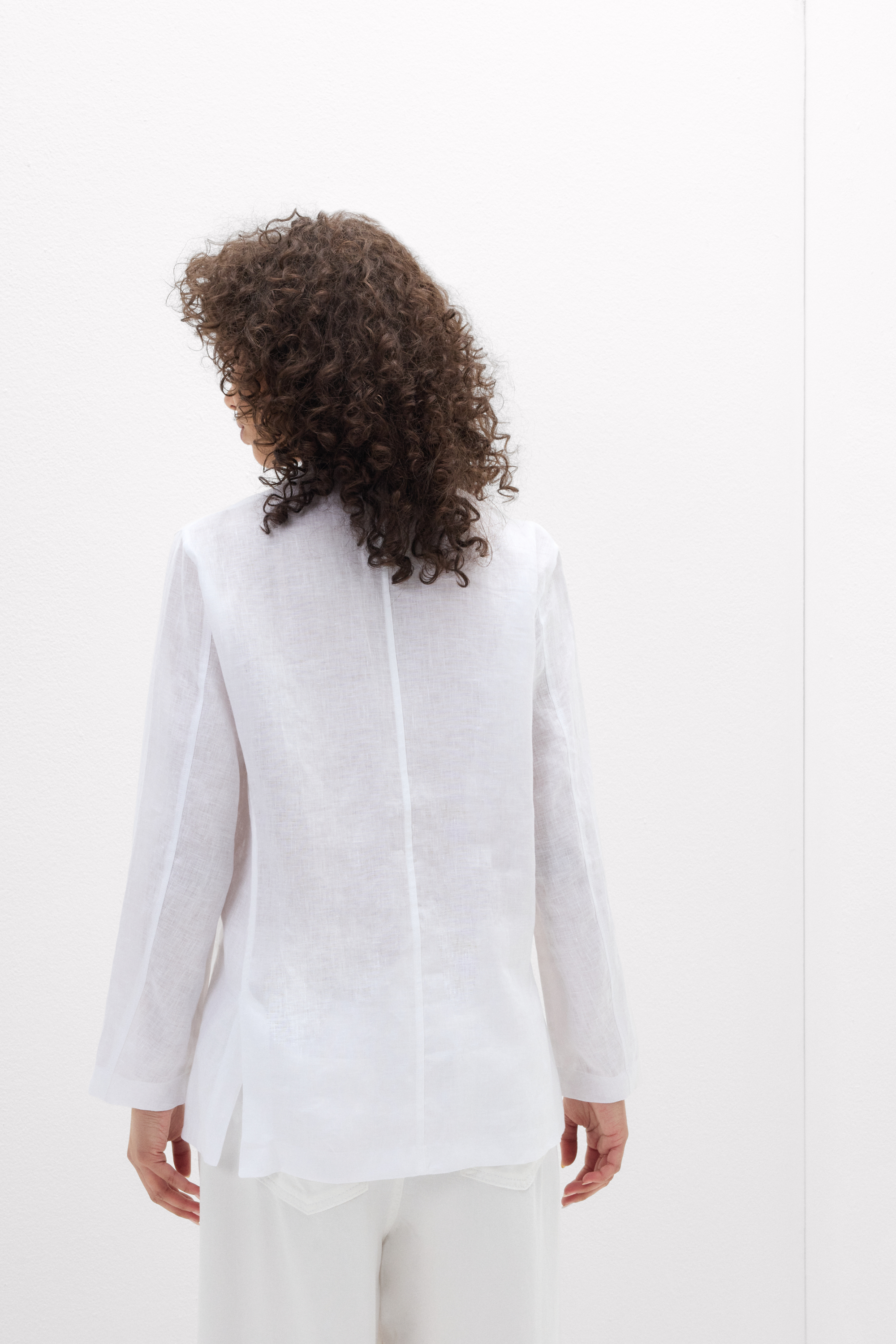 Giacca in Tela di Lino The Pure Linen