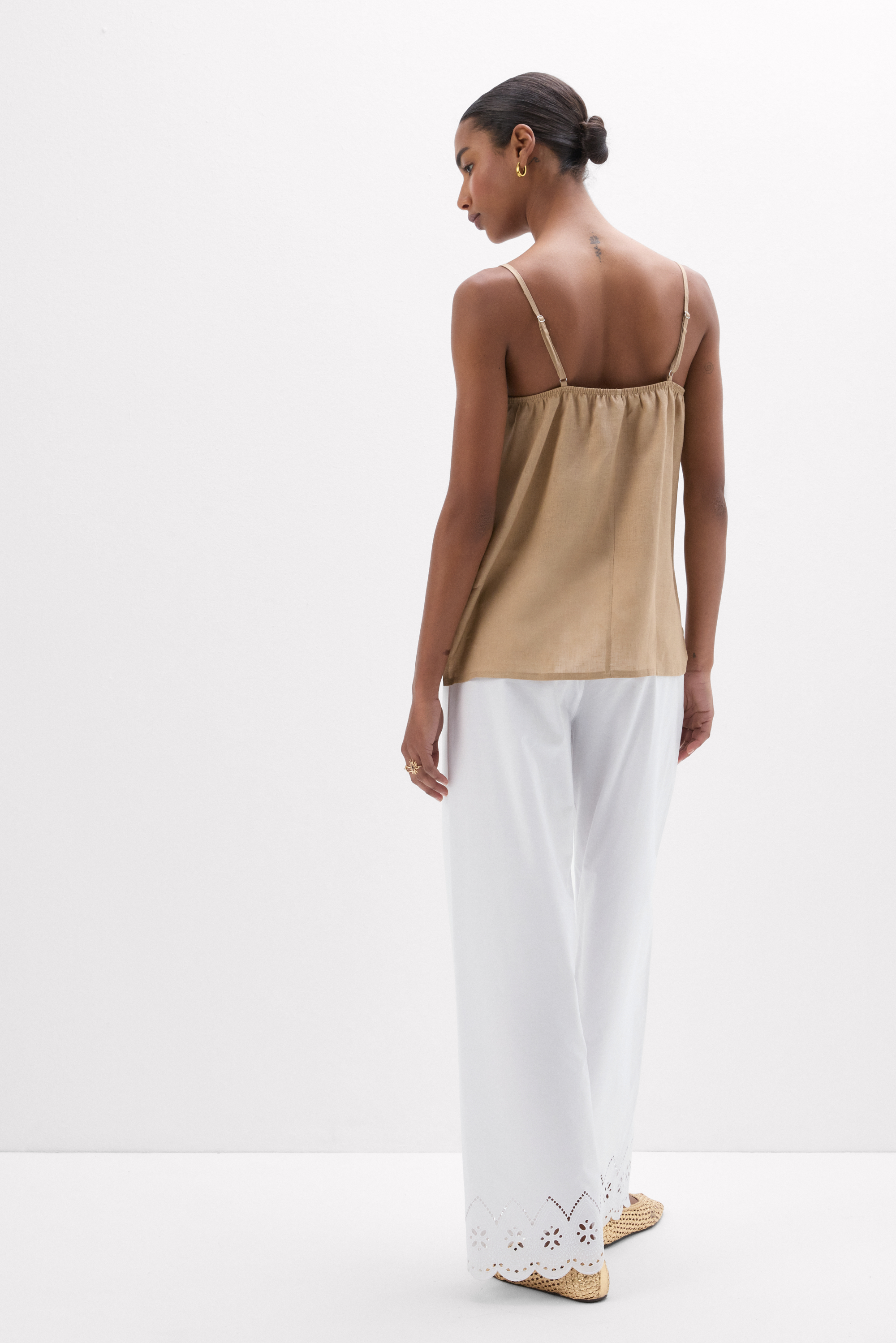 Top in Tela di Lino The Pure Linen