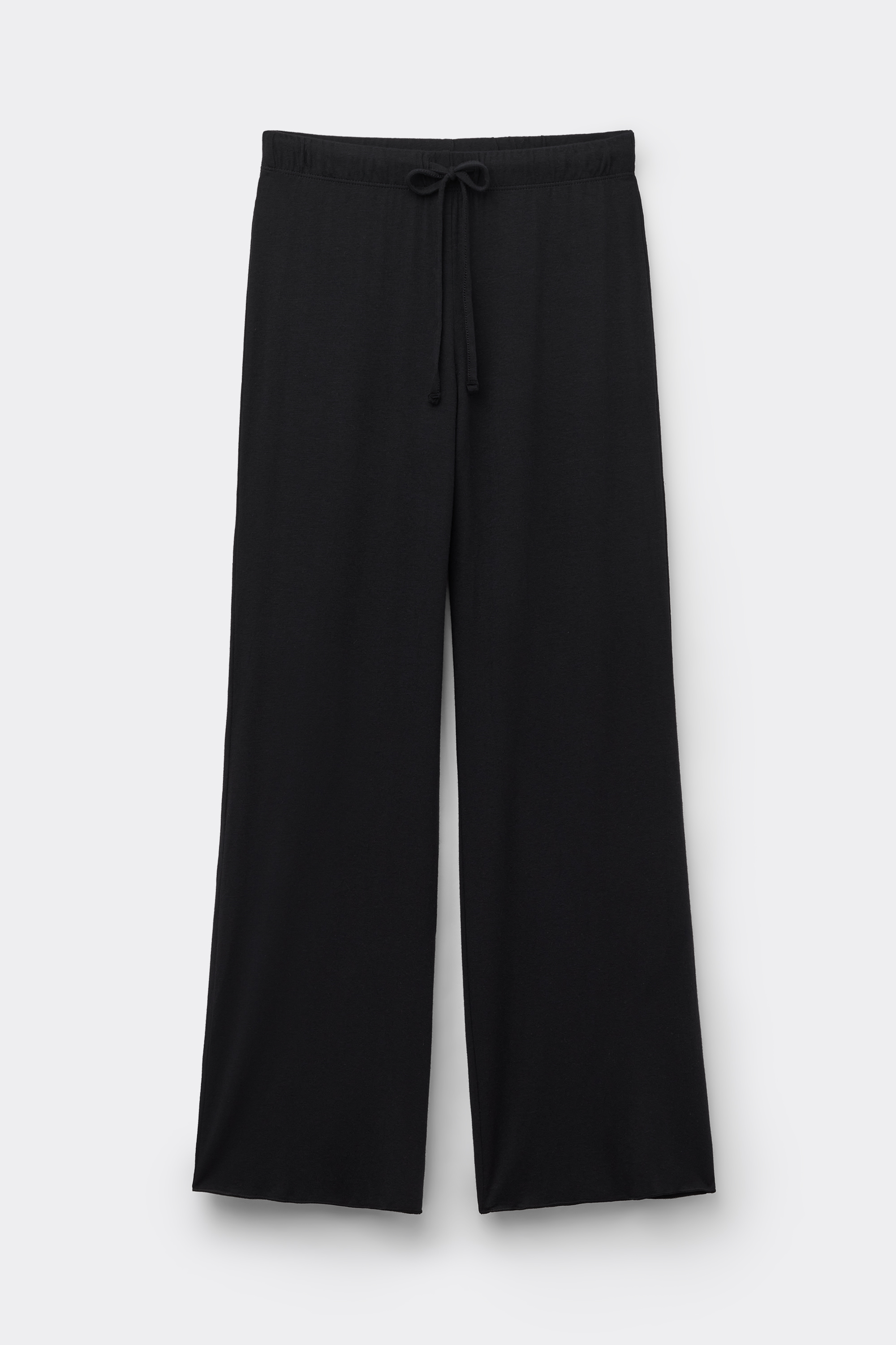 Pantaloni Lunghi Palazzo in Modal con Cashmere Light