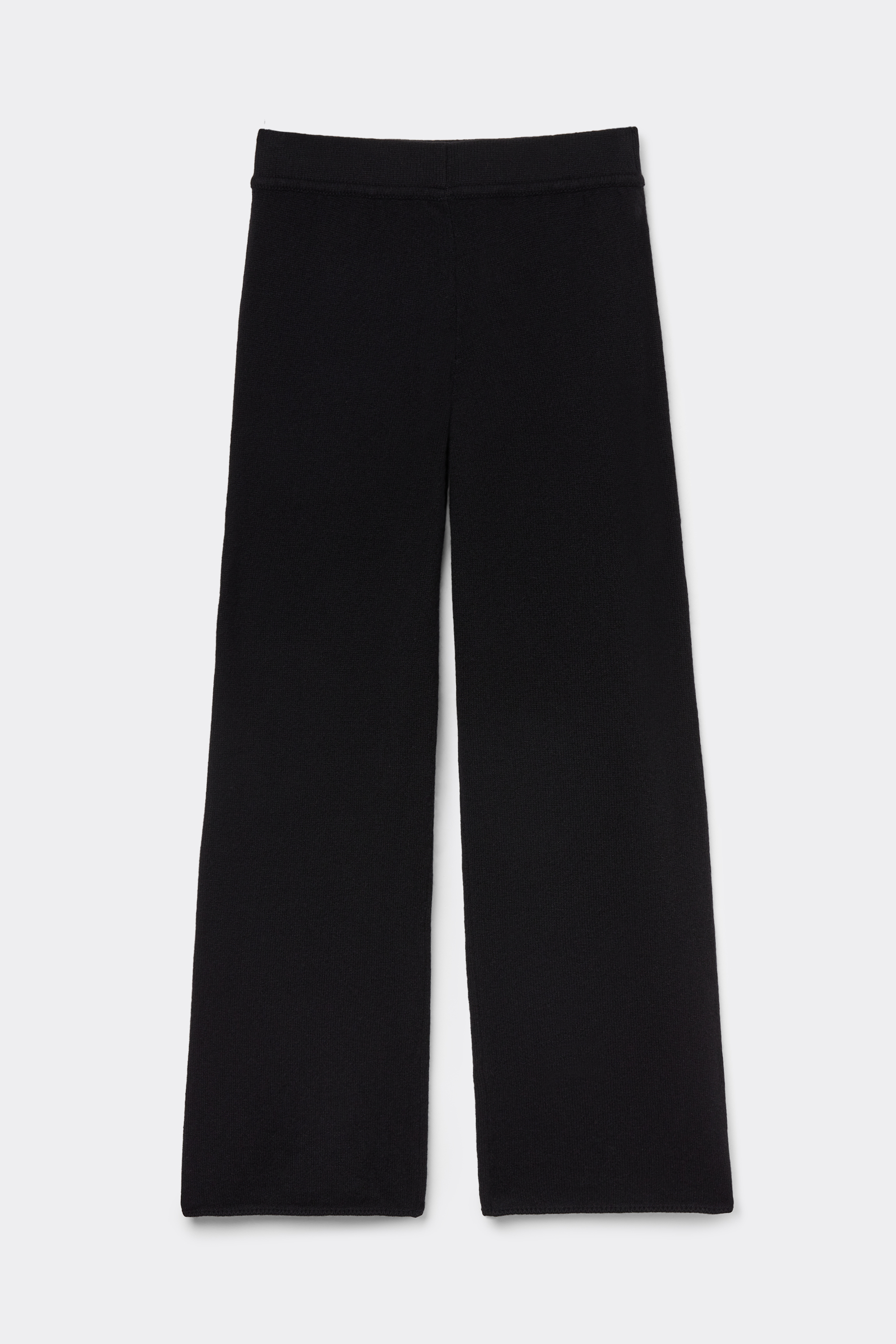 Pantaloni Lunghi a Palazzo 100% Cashmere