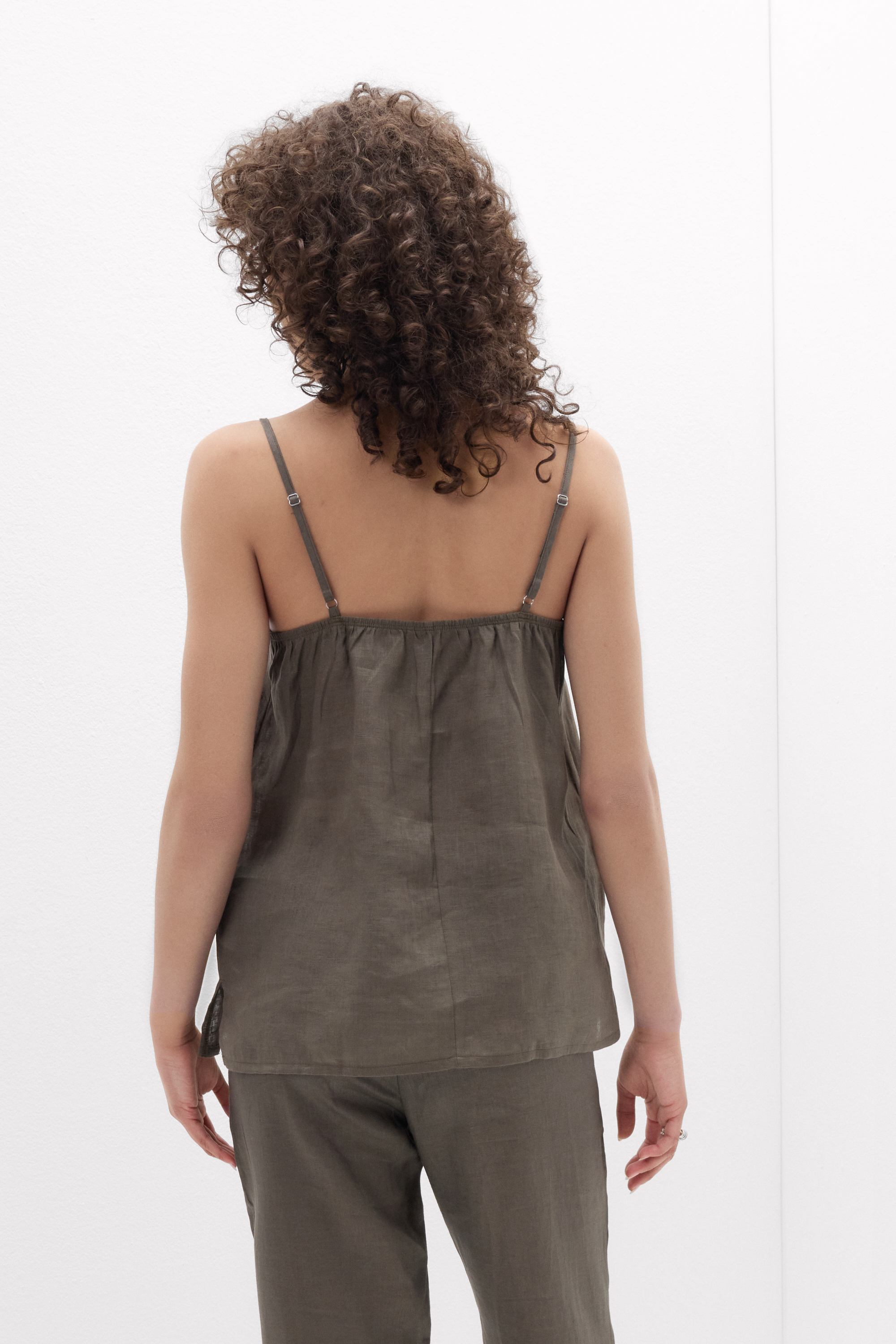 Top in Tela di Lino The Pure Linen