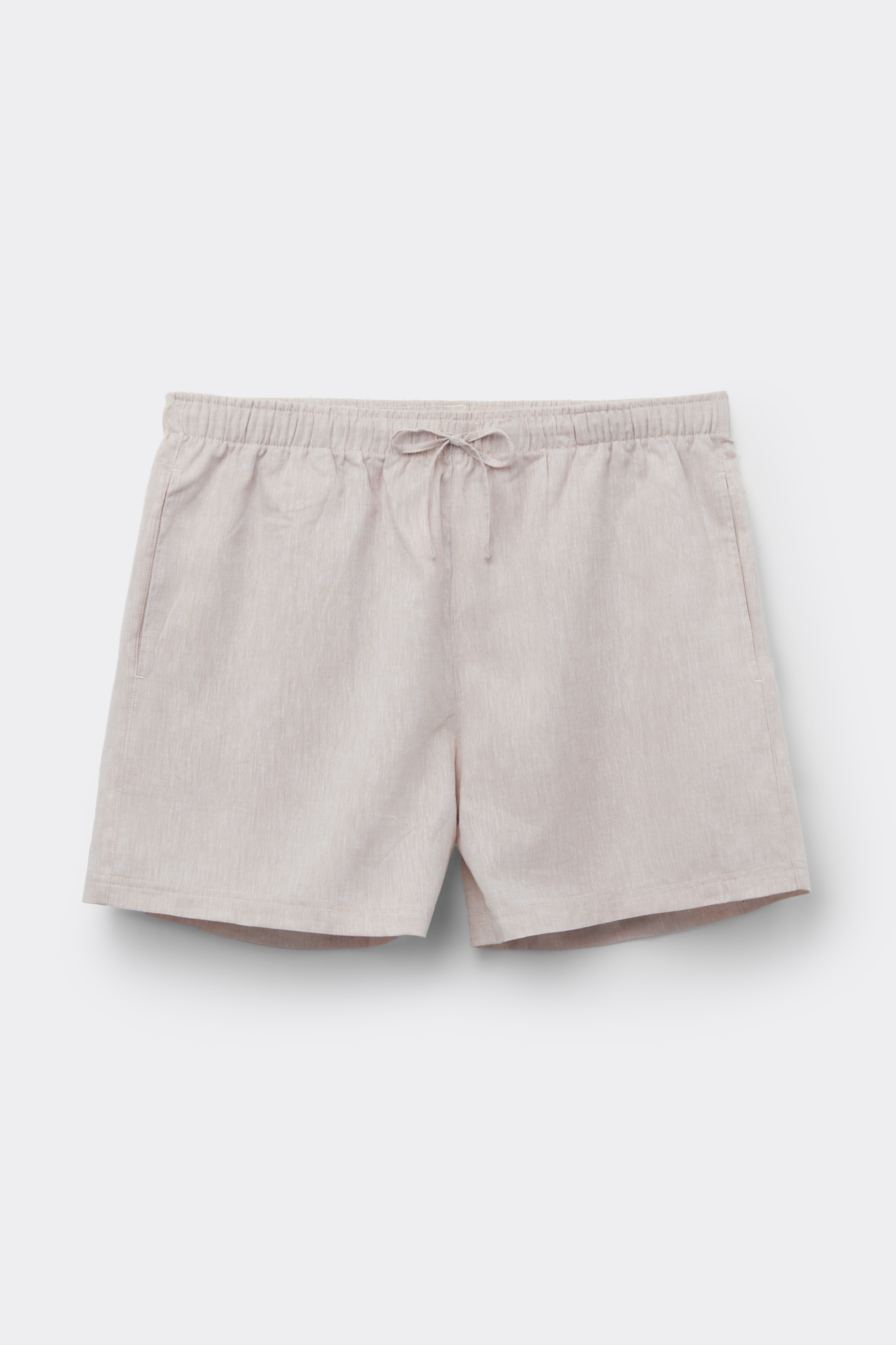 Pantaloni Corti Lino e Cotone Uomo