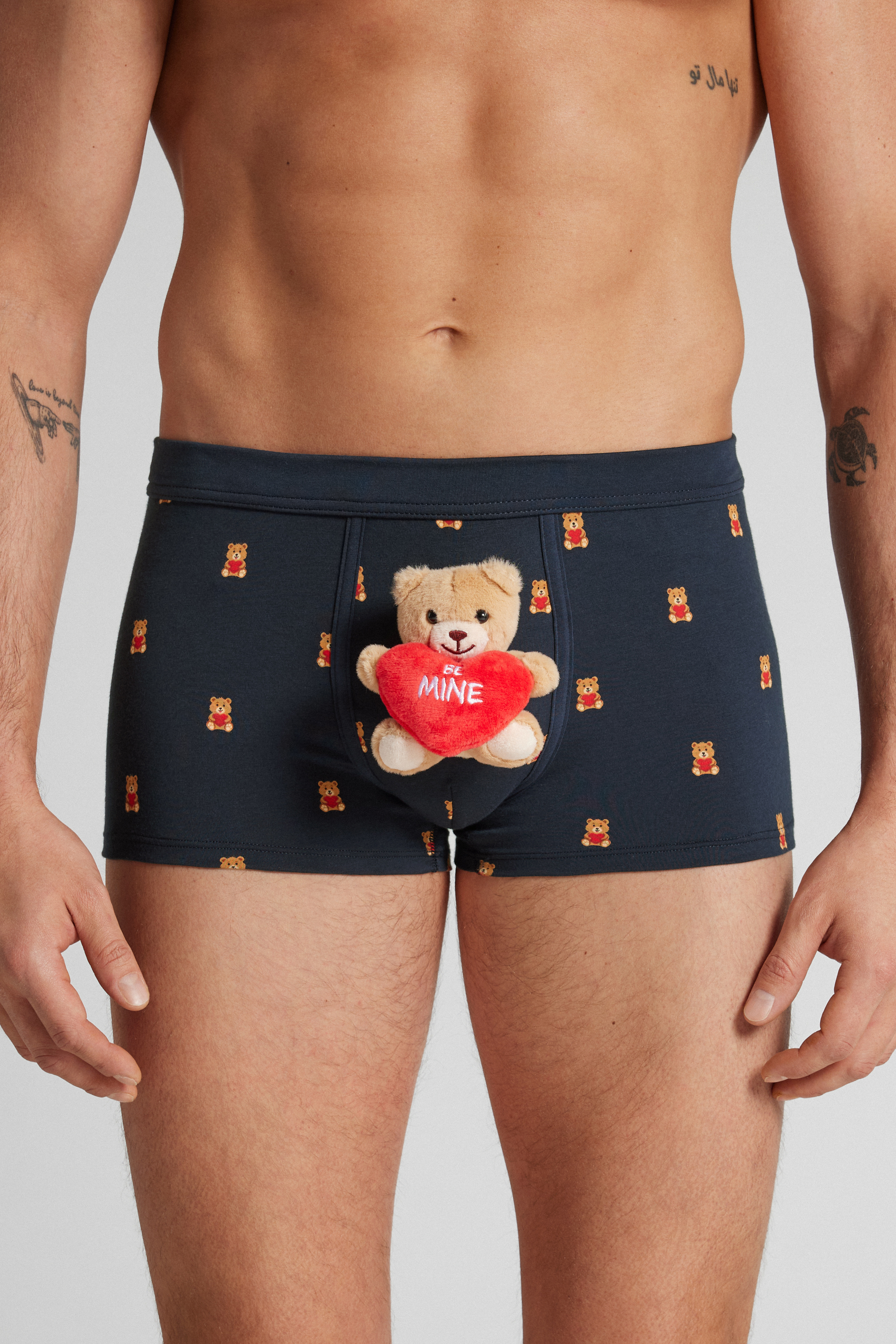 Boxer Cotone Superior Peluche Be Mine