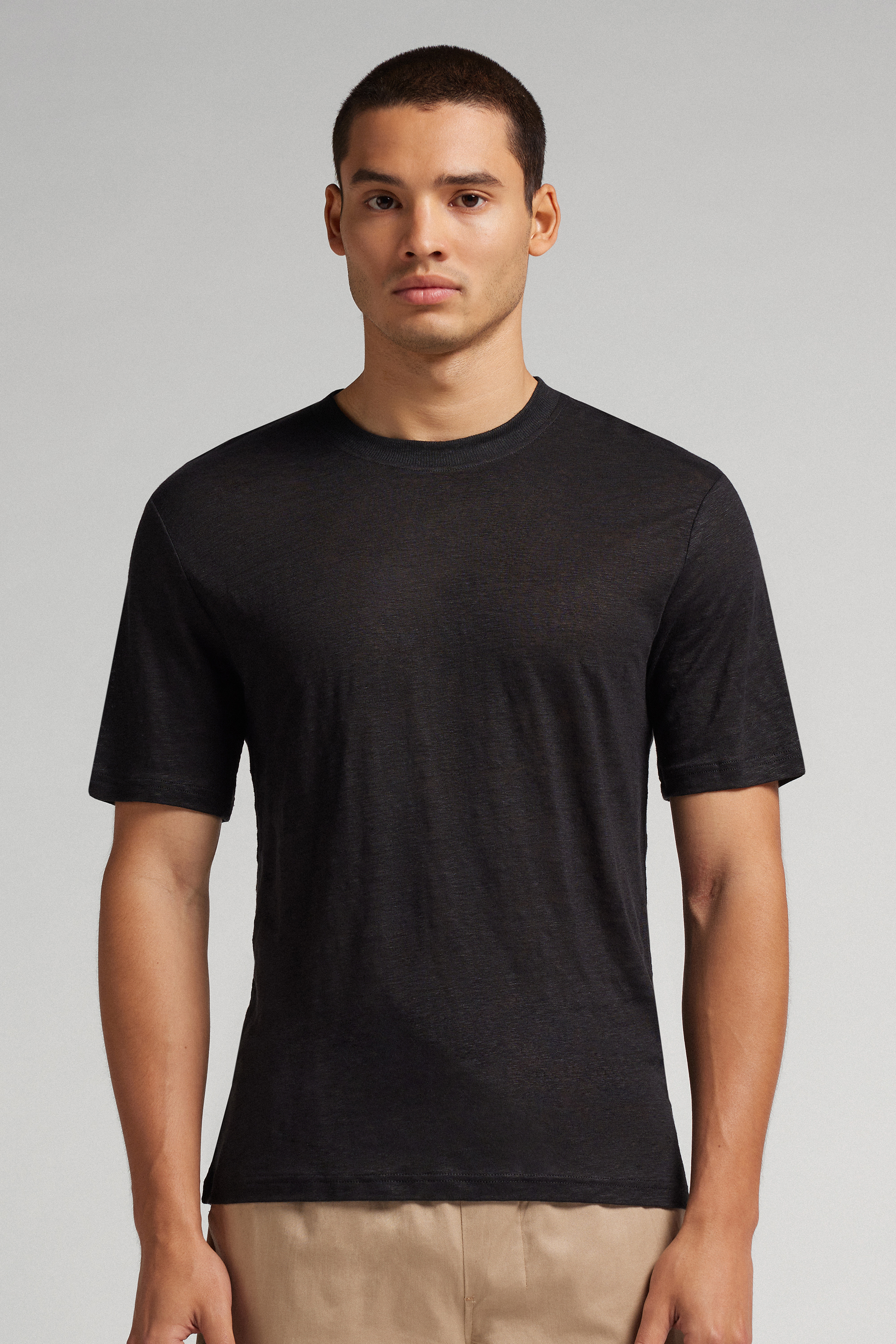 T-Shirt in 100% Lino Soft
